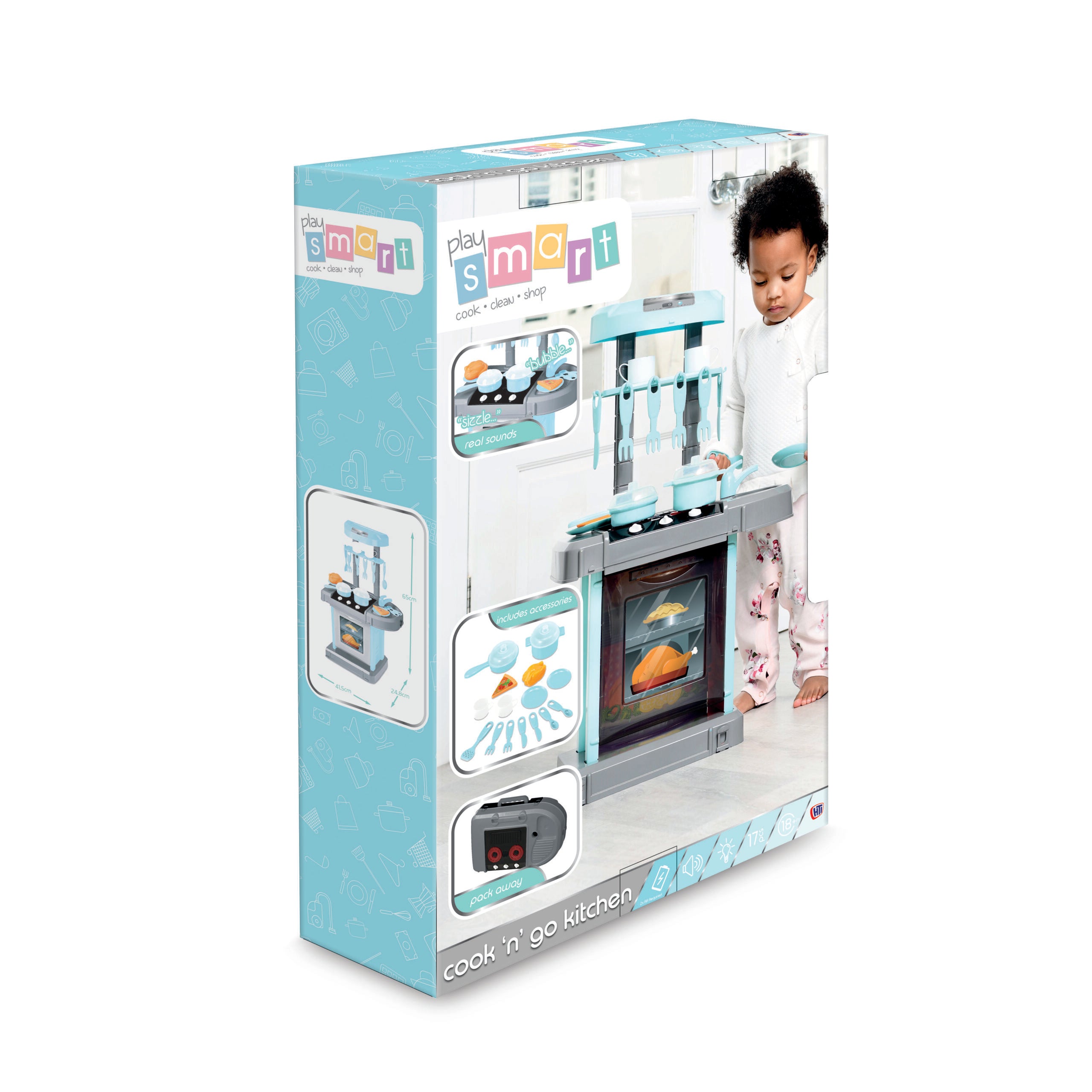 Play Smart Cook 'n' Go Pretend Kitchen