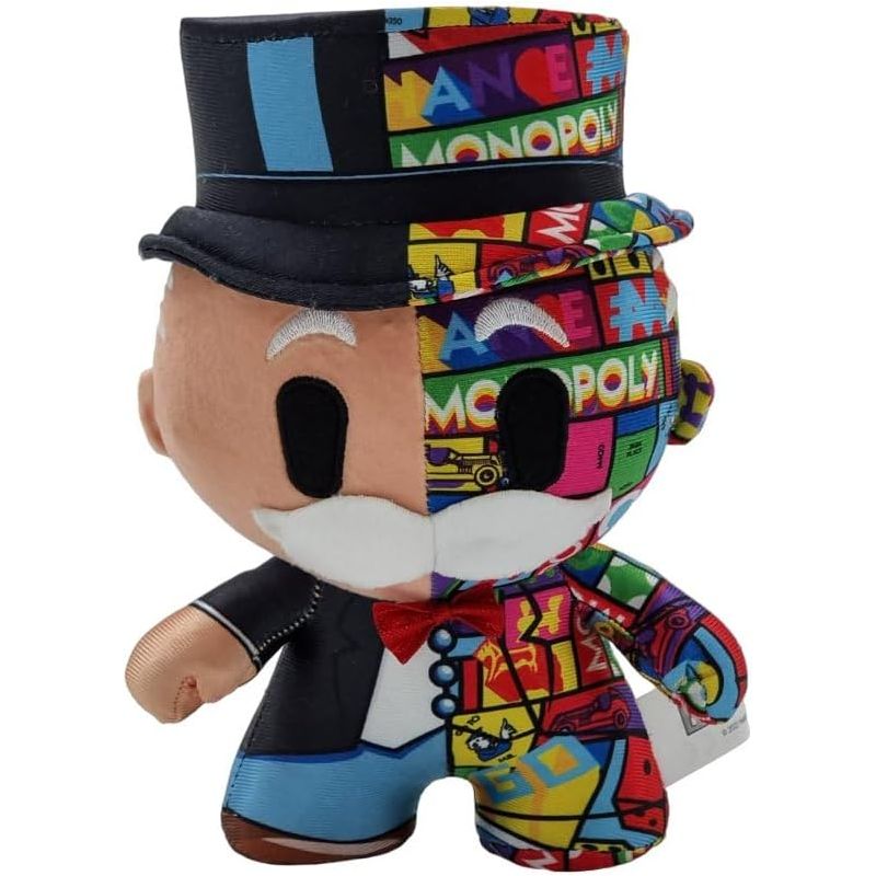 YuMe Toys DZNR Premium Plush In A Box Mr Monopoly Plush Toy