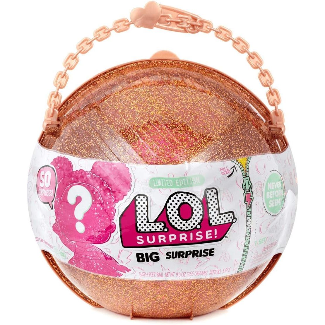 L.O.L Surprise! Big Surprise Gold Glitter Ball