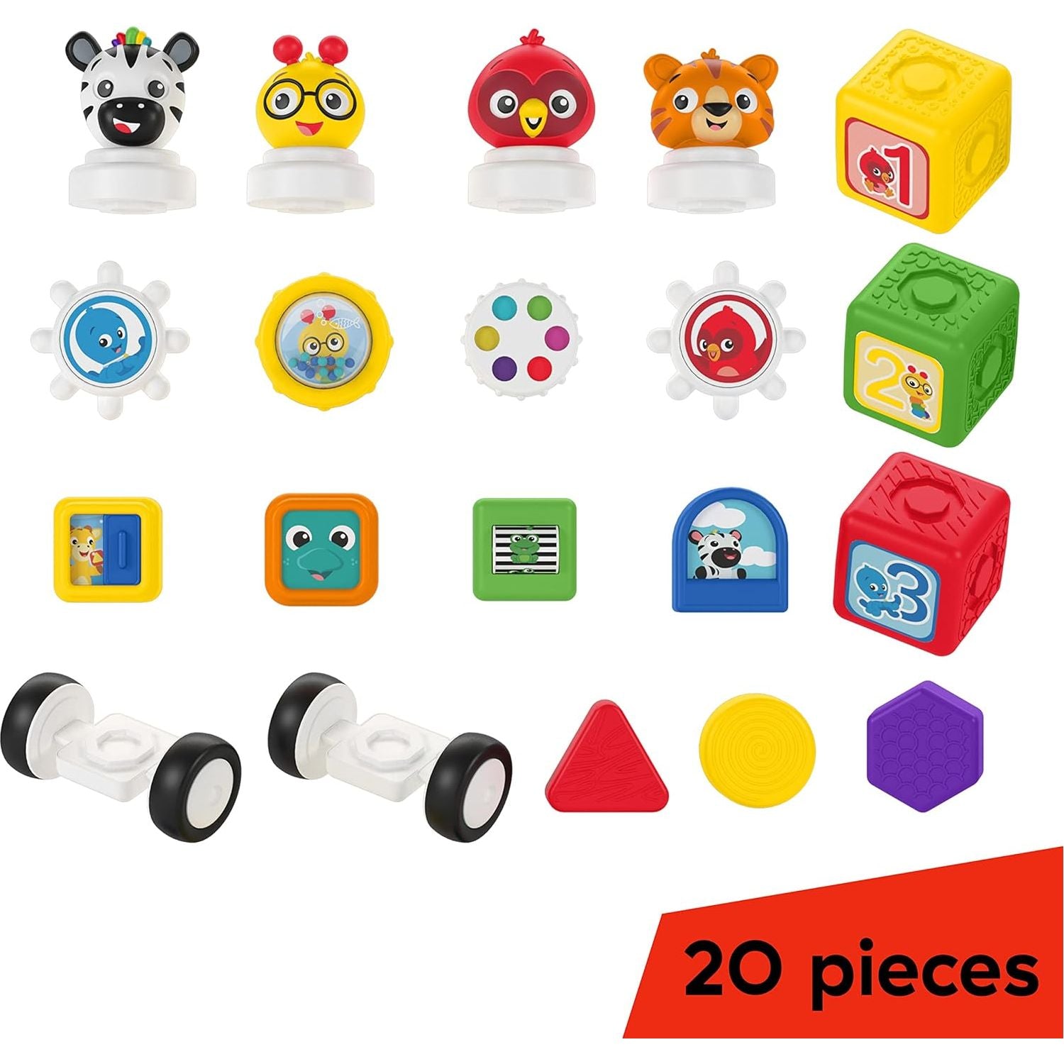 Baby Einstein Connect & Create Magnetic Activity 20 Pcs Blocks