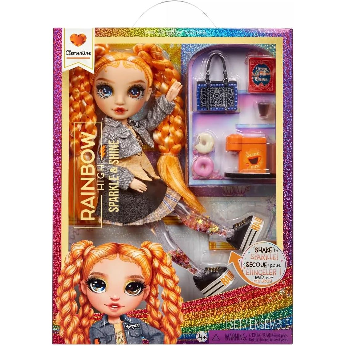 Rainbow High Clementine Sparkle & Shine Fashion Doll