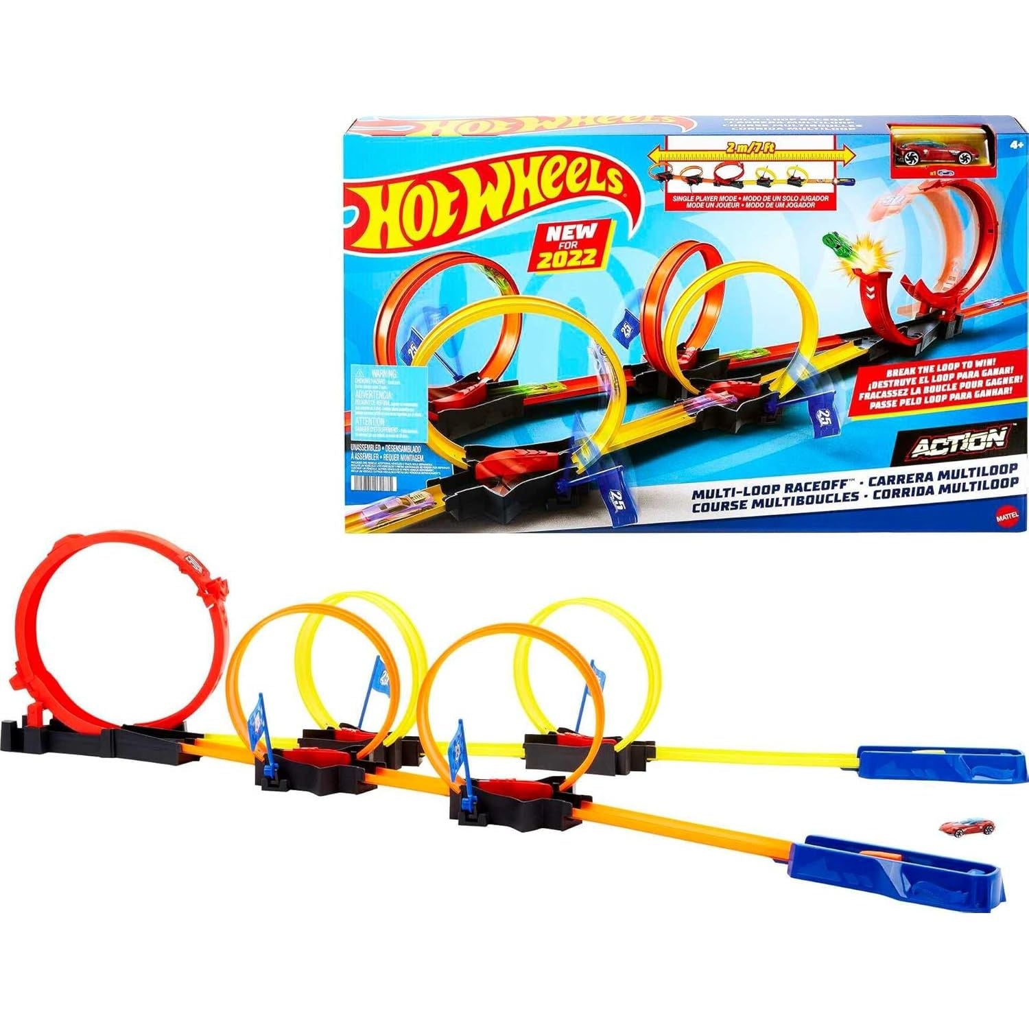 Hot Wheels Multi-Loop Raceoff Playset