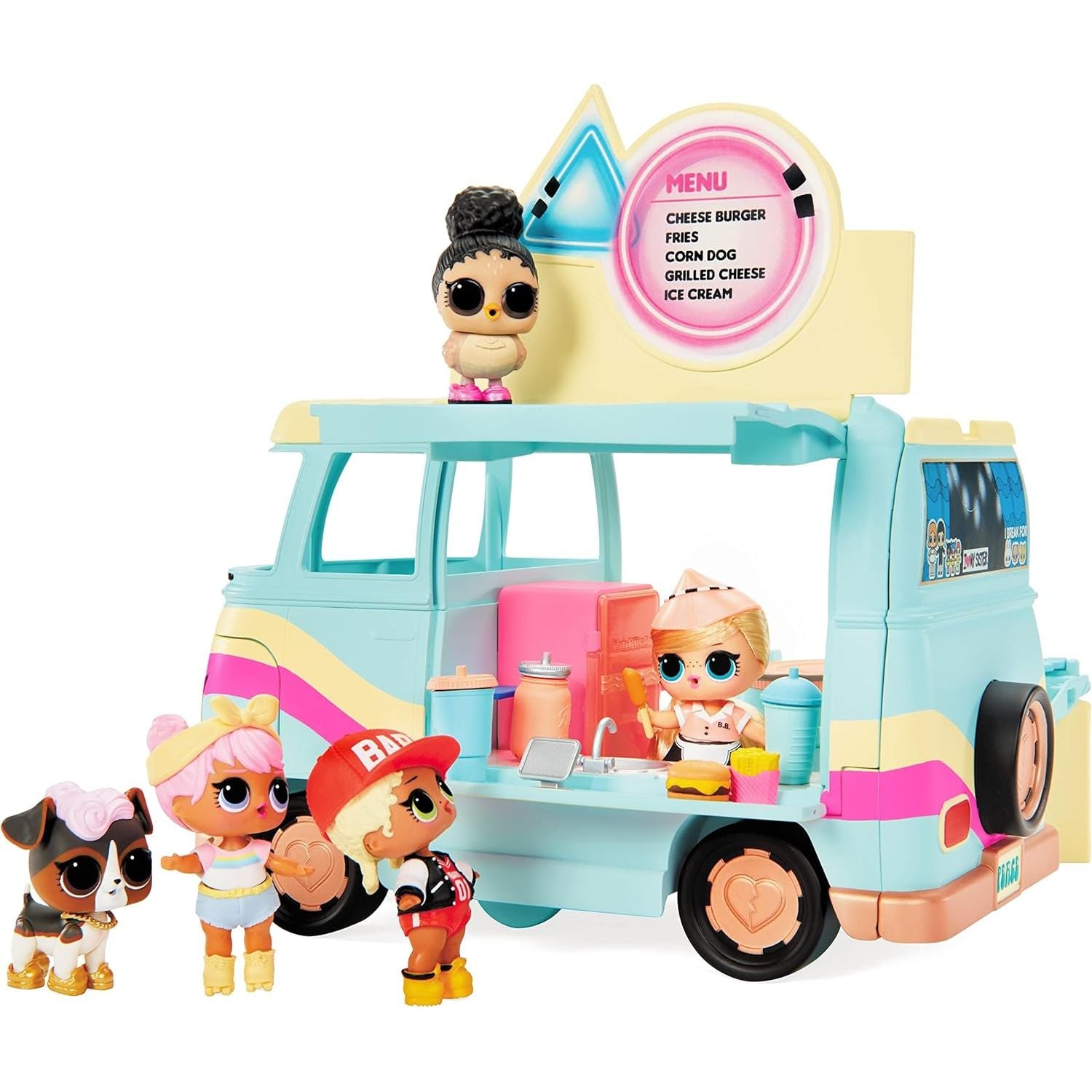 L.O.L. Surprise! Grill & Groove Camper Playset