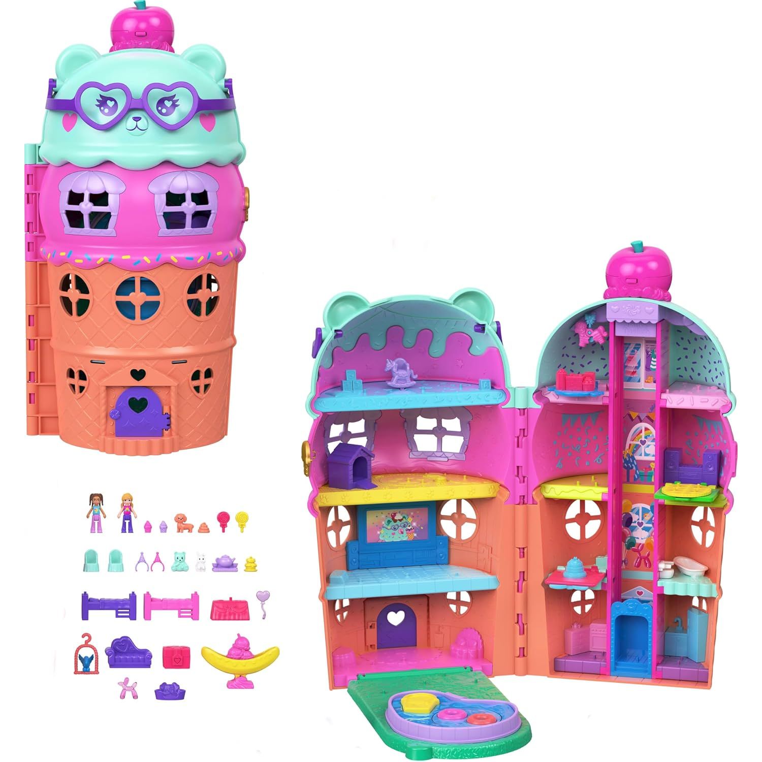 Polly Pocket Gelato House Playset