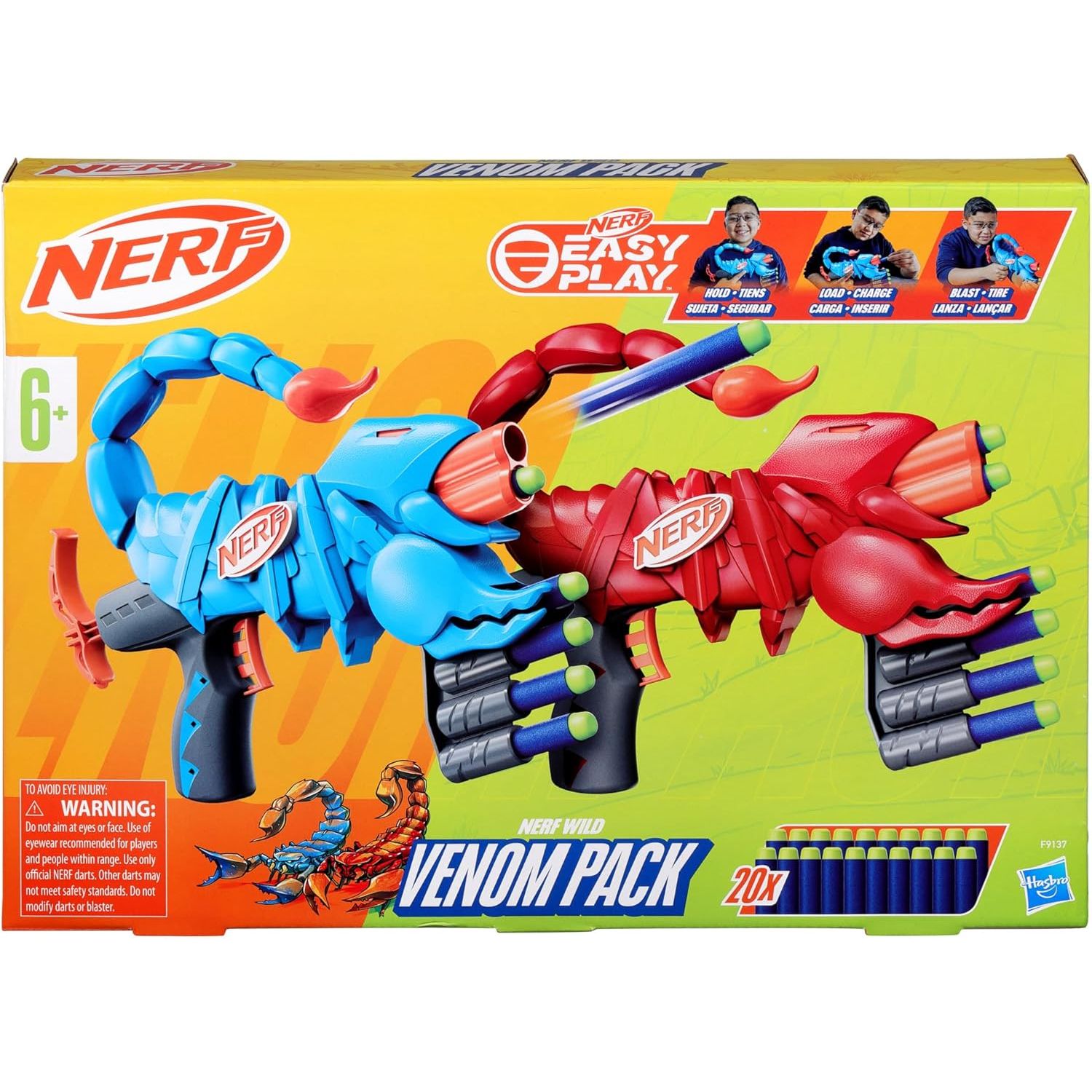 Nerf Pro Nerf Wild Venom Pack Blaster 2-Pack