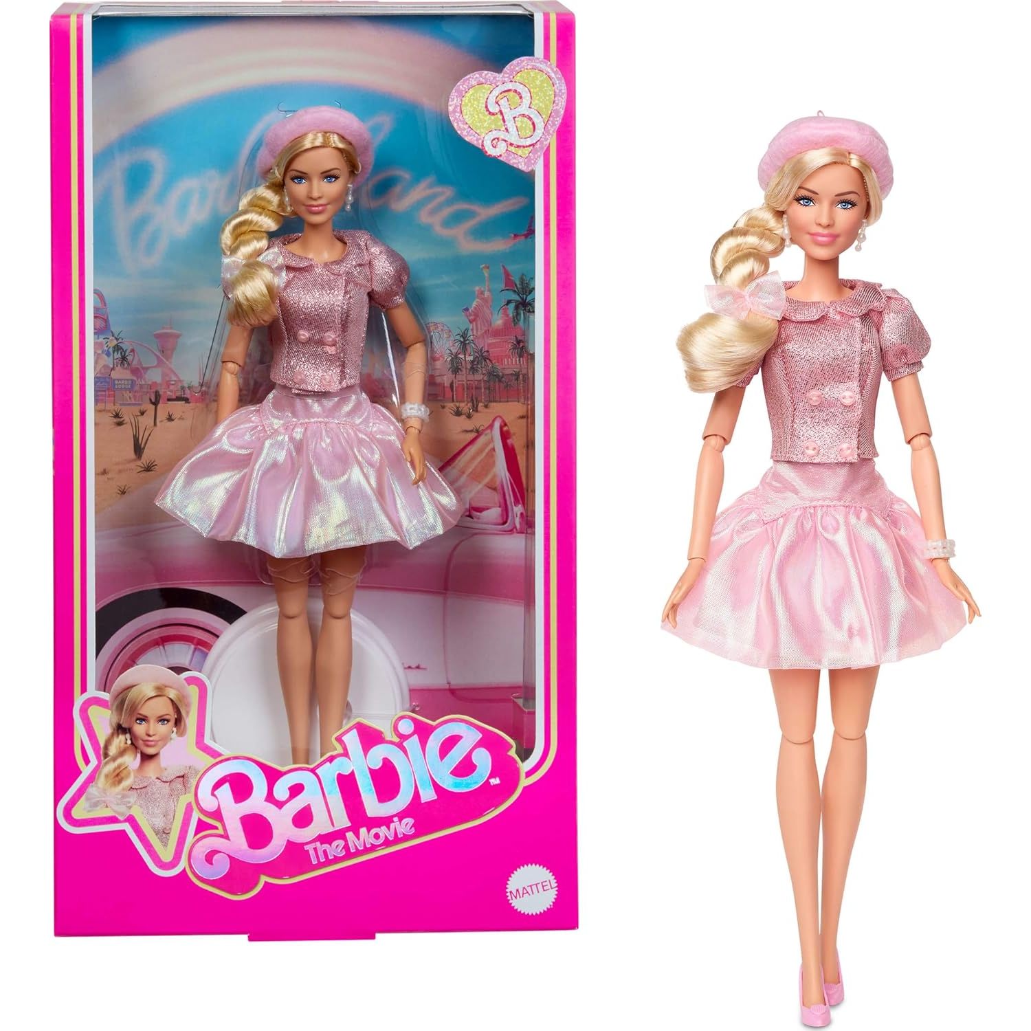 Barbie Signature Barbie The Movie Pink Puffy Dress Doll