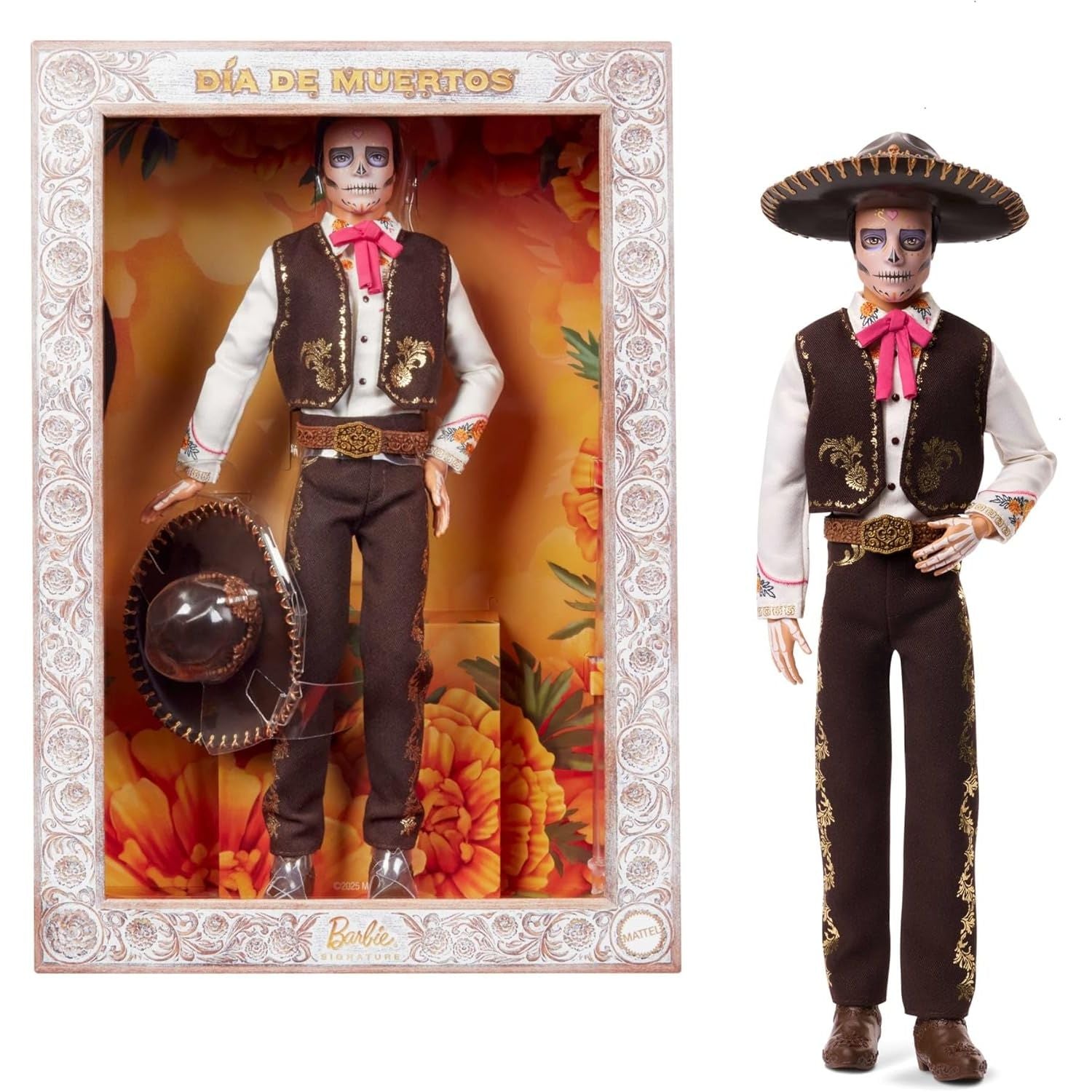 Barbie Signature Ken Día De Muertos Doll JBJ06