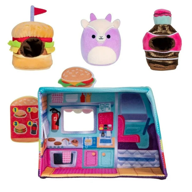 Squishmallows Squishville Eats 'n Treats Deluxe Play Scene Playset