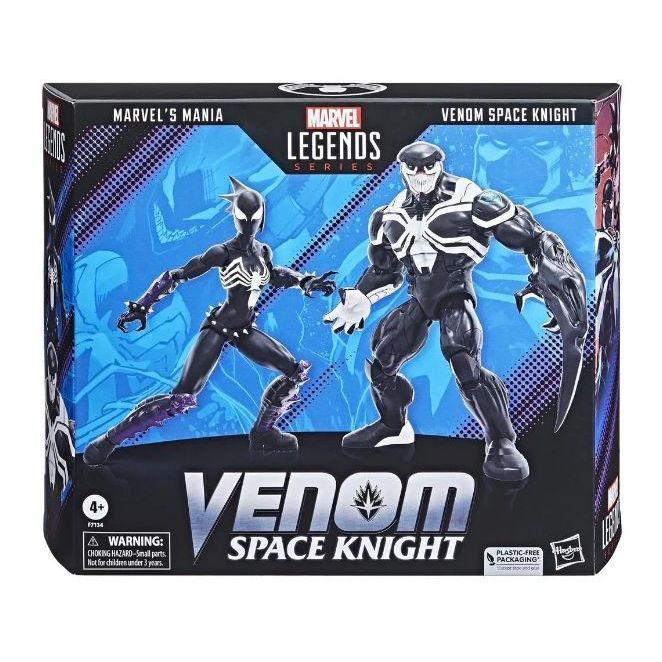 Marvel Legends Series Venom Space Knight and Marvel's Mania 2 Pack
