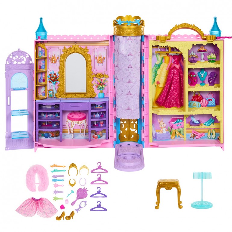 Disney Princess Playset Ready for the Ball Fashion and Accessories Closet