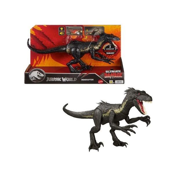 Jurassic World Dinosaur Ultimate Damage Indoraptor Action Figure