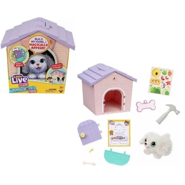 Little Live Pets My Home Minis Plush Toy with Kennel