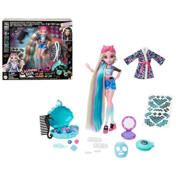 Monster High Lagoona Blue Doll and Spa Day Playset