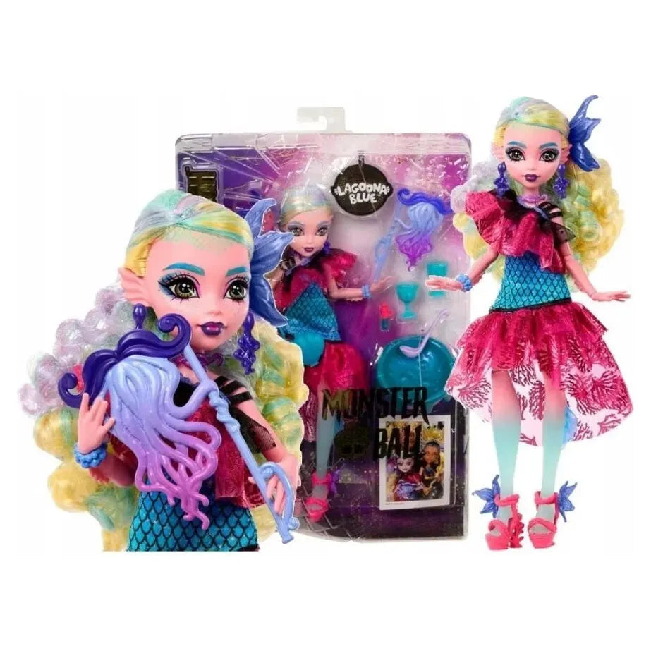 Monster High Monster Ball Lagoona Blue Fashion Doll