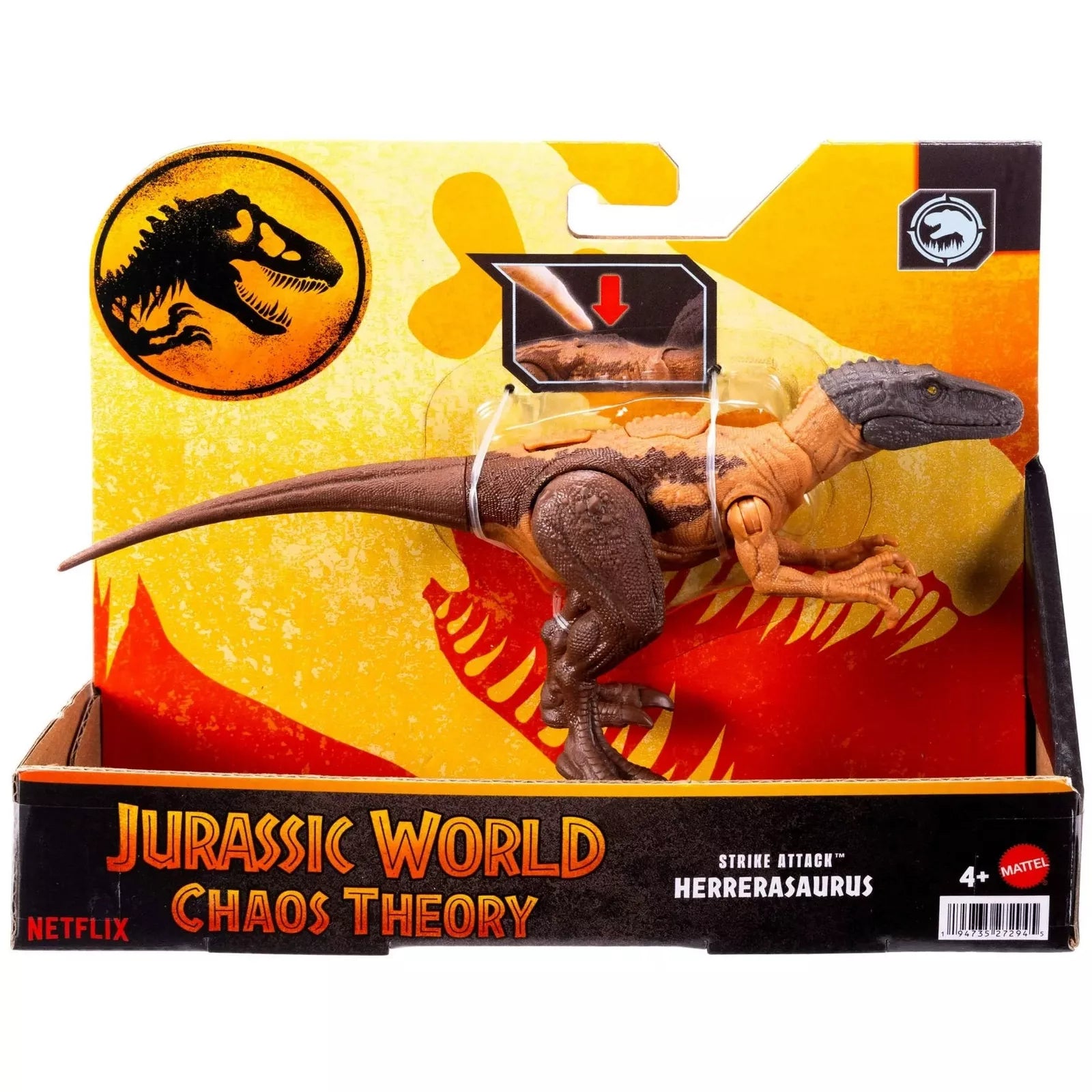Jurassic World Chaos Theory Herrerasaurus Figure