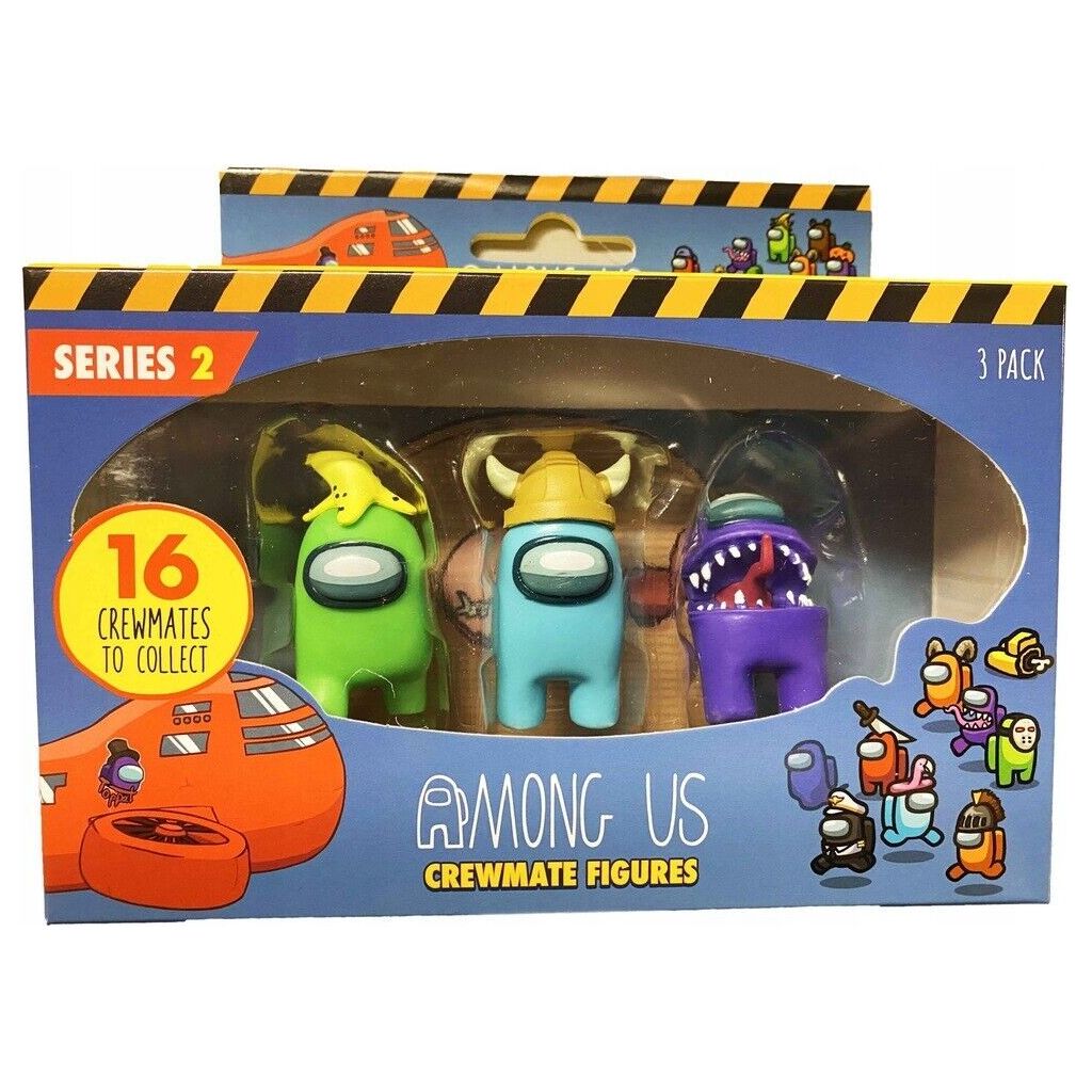 Among Us Crewmate Figures S2 - 3 Pack - Toywell