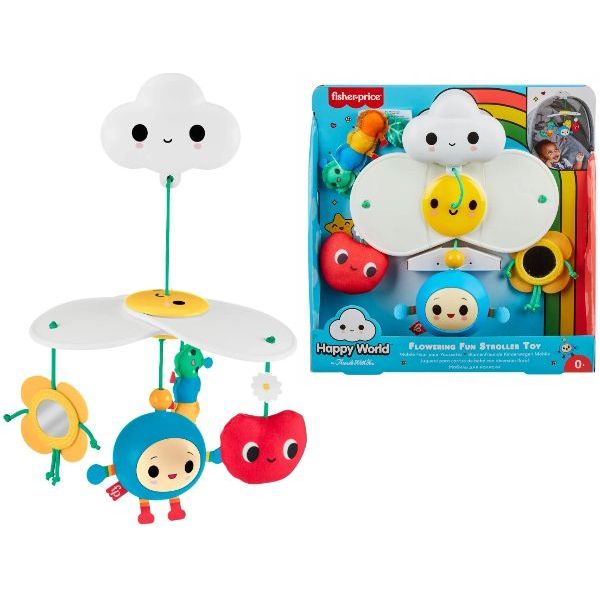 Fisher Price Happy World Fun Stroller Toy - Toywell