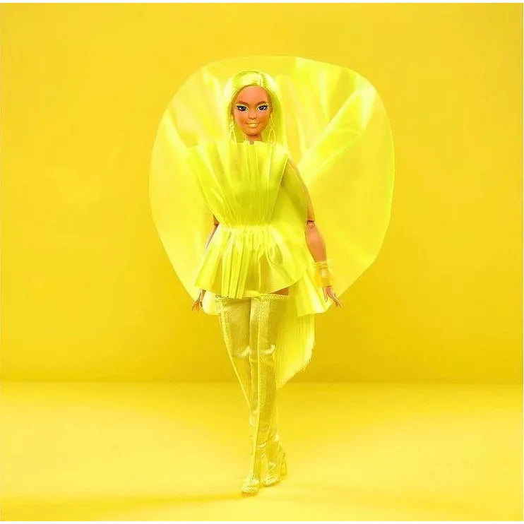 Barbie Signature Chromatic Yellow Couture Doll
