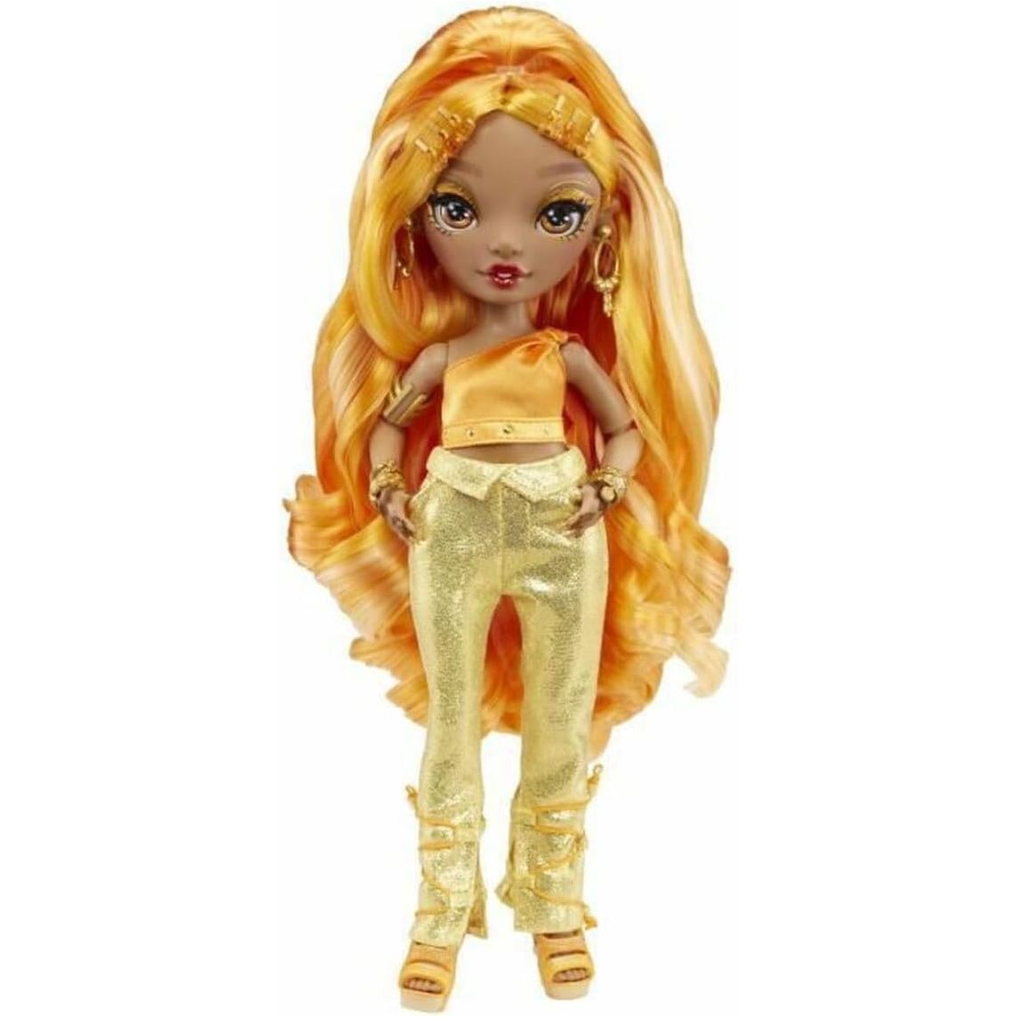 Rainbow High Meena Fleur Saffron Gold Fashion Doll