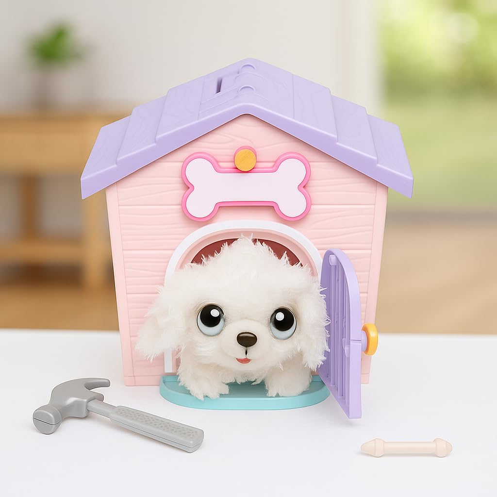Little Live Pets My Home Minis Plush Toy with Kennel