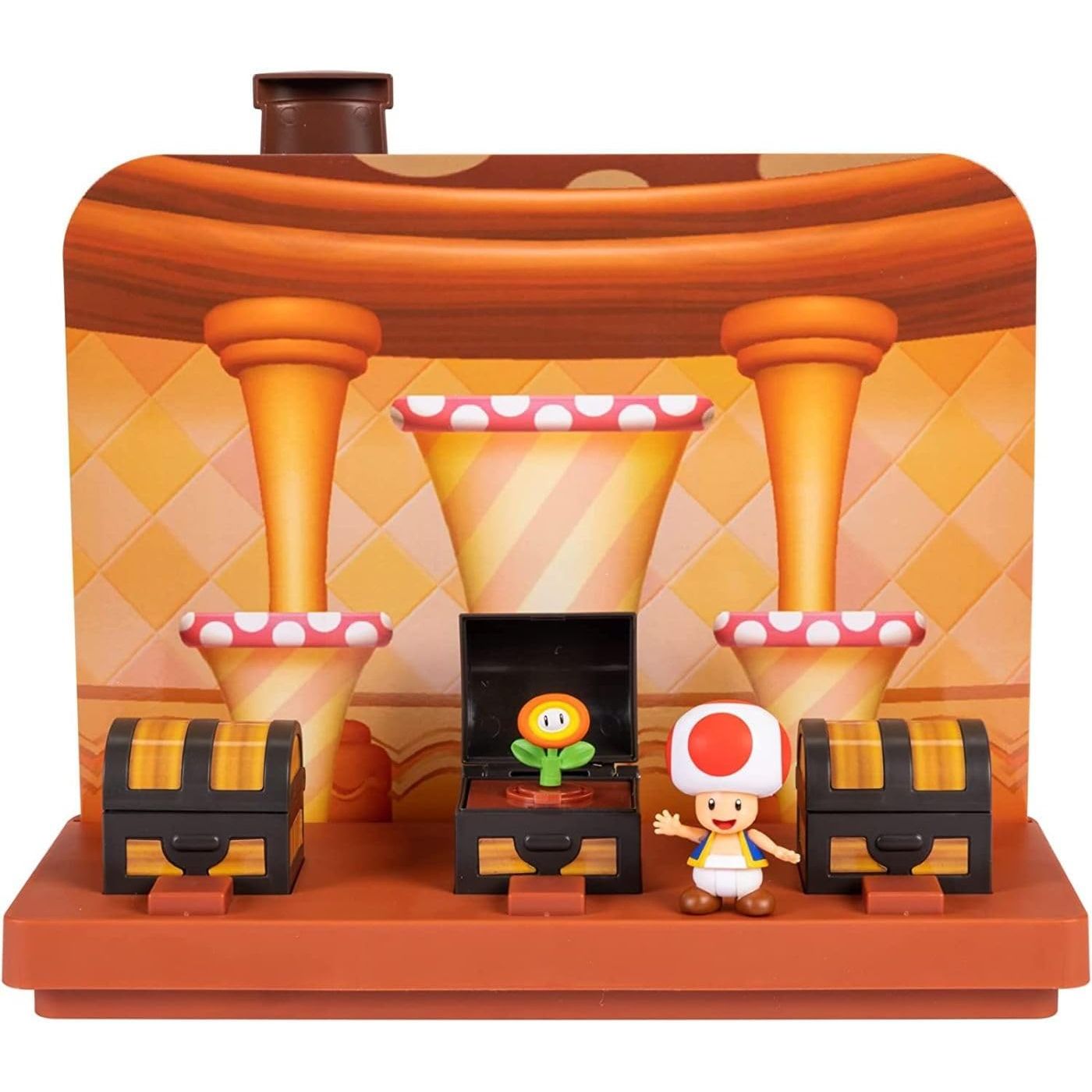 Super Mario Deluxe Toad House Playset