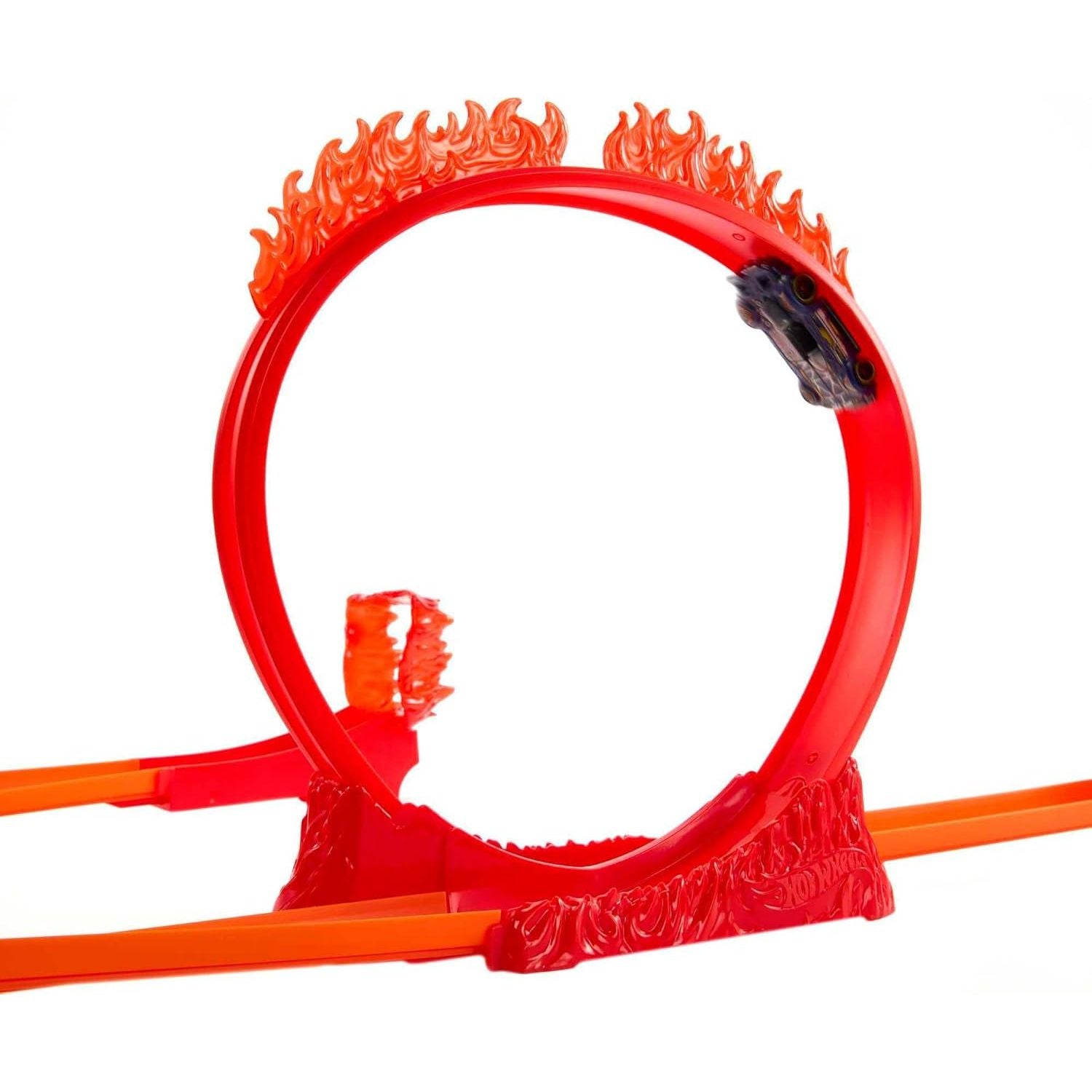 Hot Wheels Track Builder Flame Stunt Pack