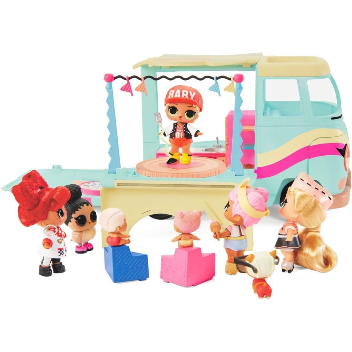 L.O.L. Surprise! Grill & Groove Camper Playset
