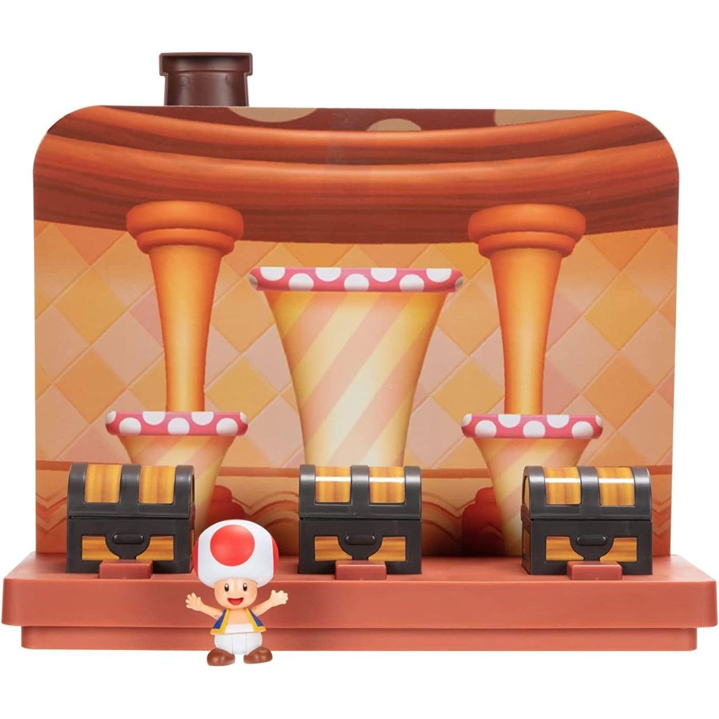 Super Mario Deluxe Toad House Playset
