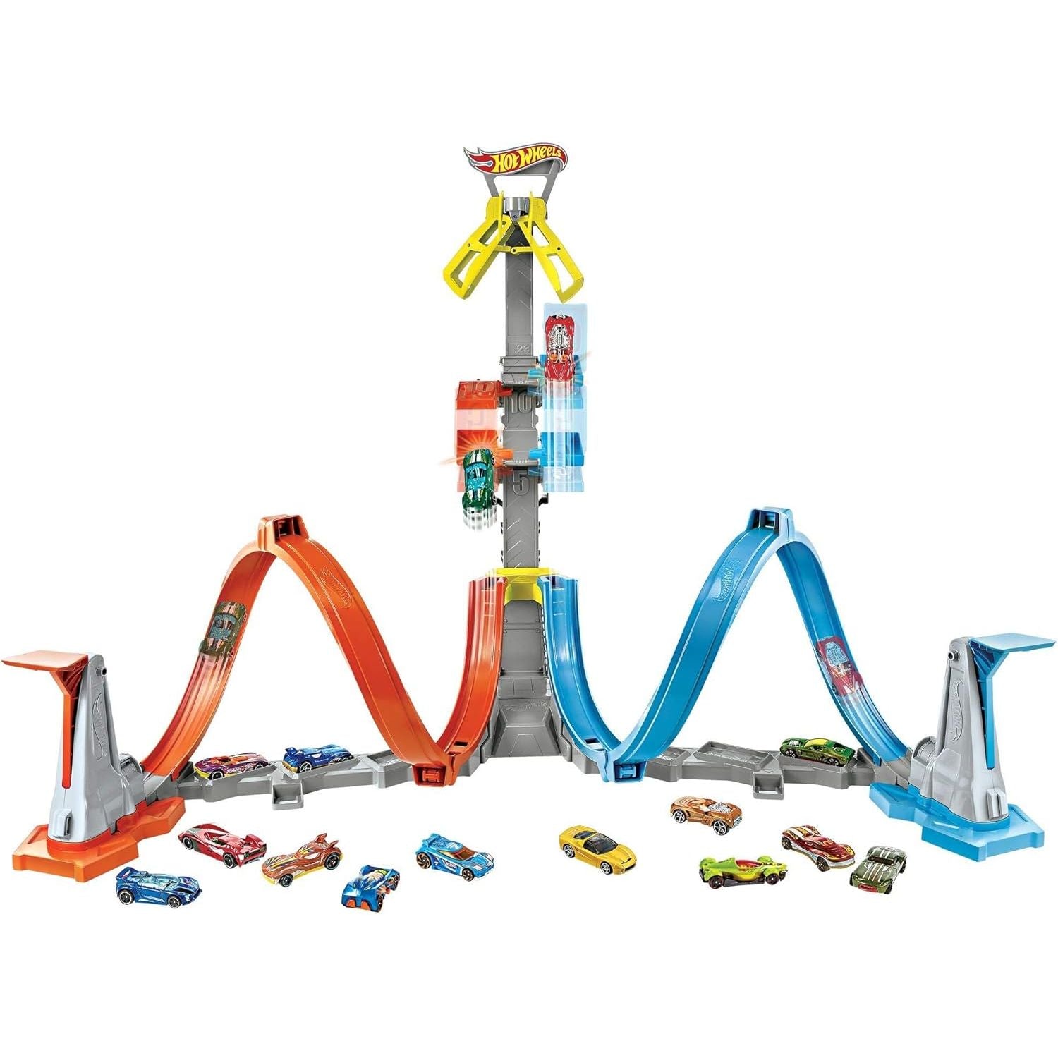 Hot Wheels Loop & Launch Track Set