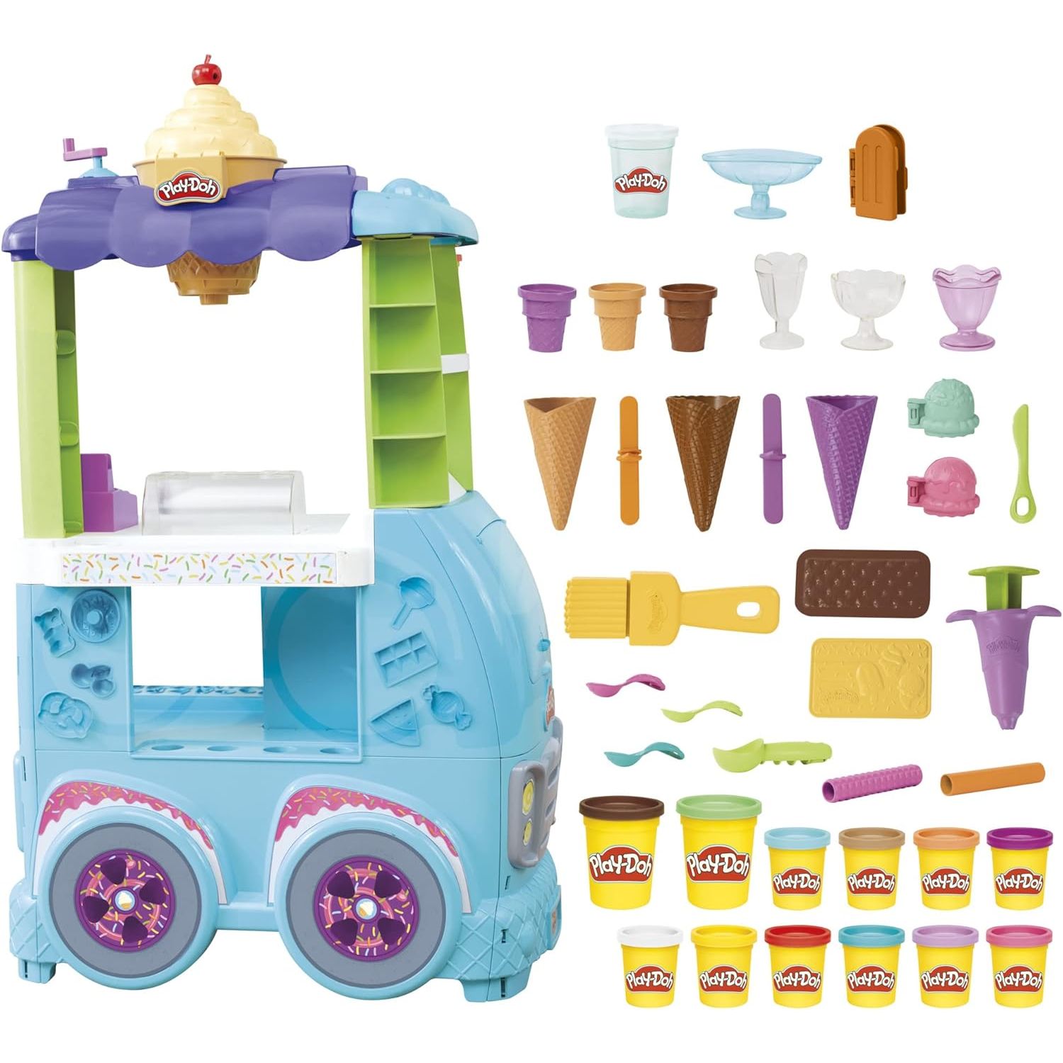 Play-Doh Kitchen Creations Ultimate Ice Cream Truck Playset