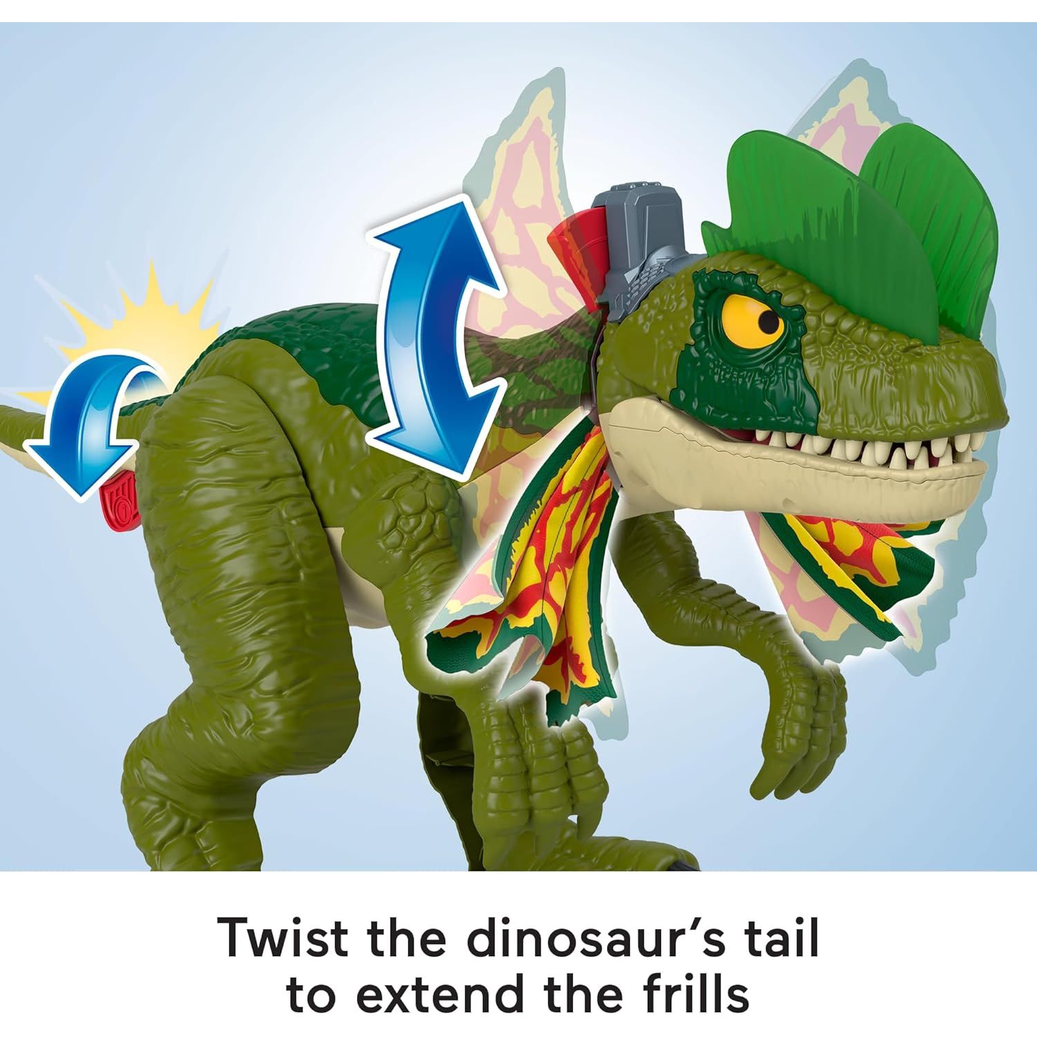 Imaginext Jurassic World Dinosaurs Attack Mode Dilophosaurus
