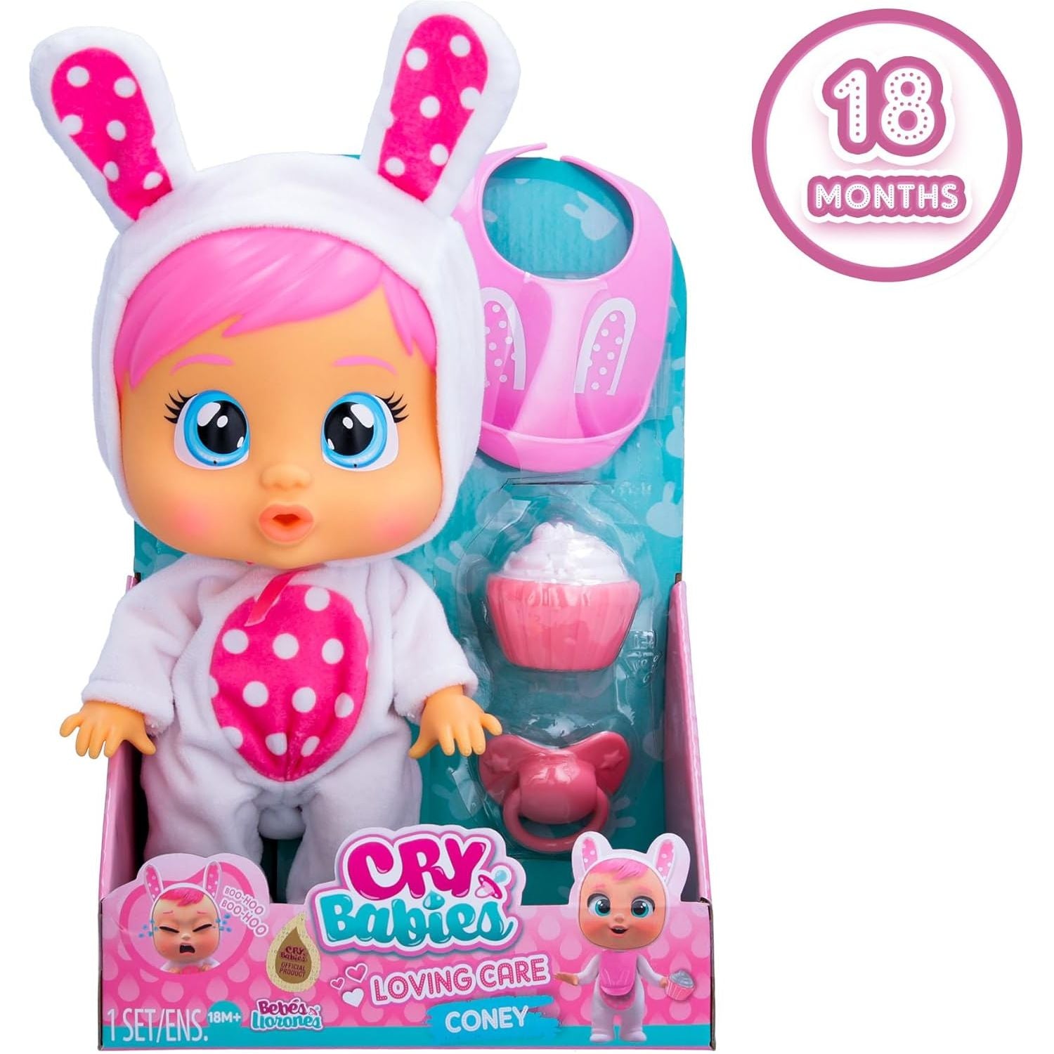 Cry Babies Loving Care Coney Doll