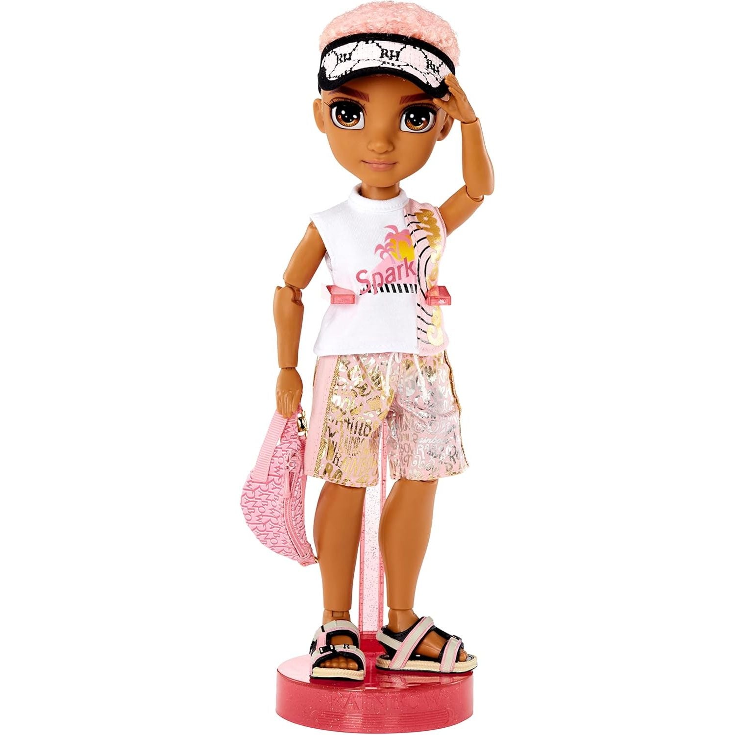 Rainbow High Pacific Coast Finn Rosado Fashion Doll