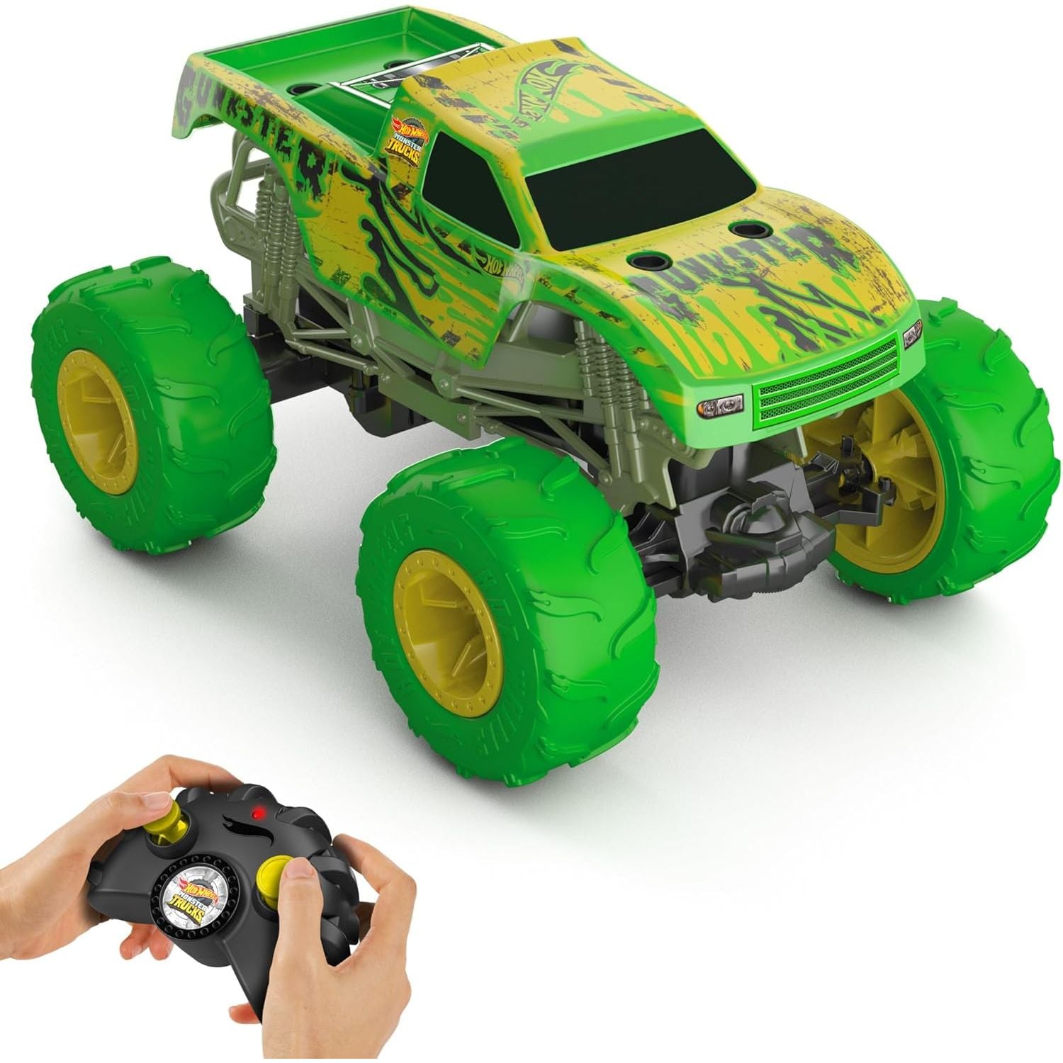Hot Wheels Monster Trucks Gunkster RC Vehicle