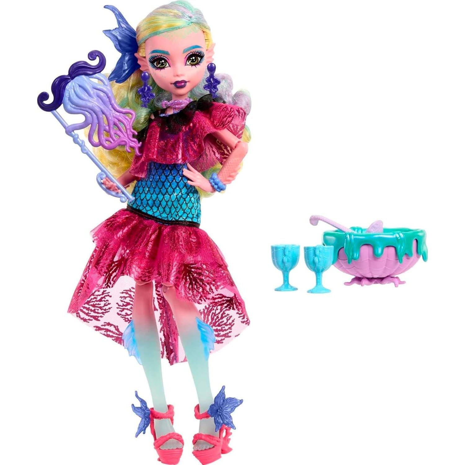 Monster High Monster Ball Lagoona Blue Fashion Doll