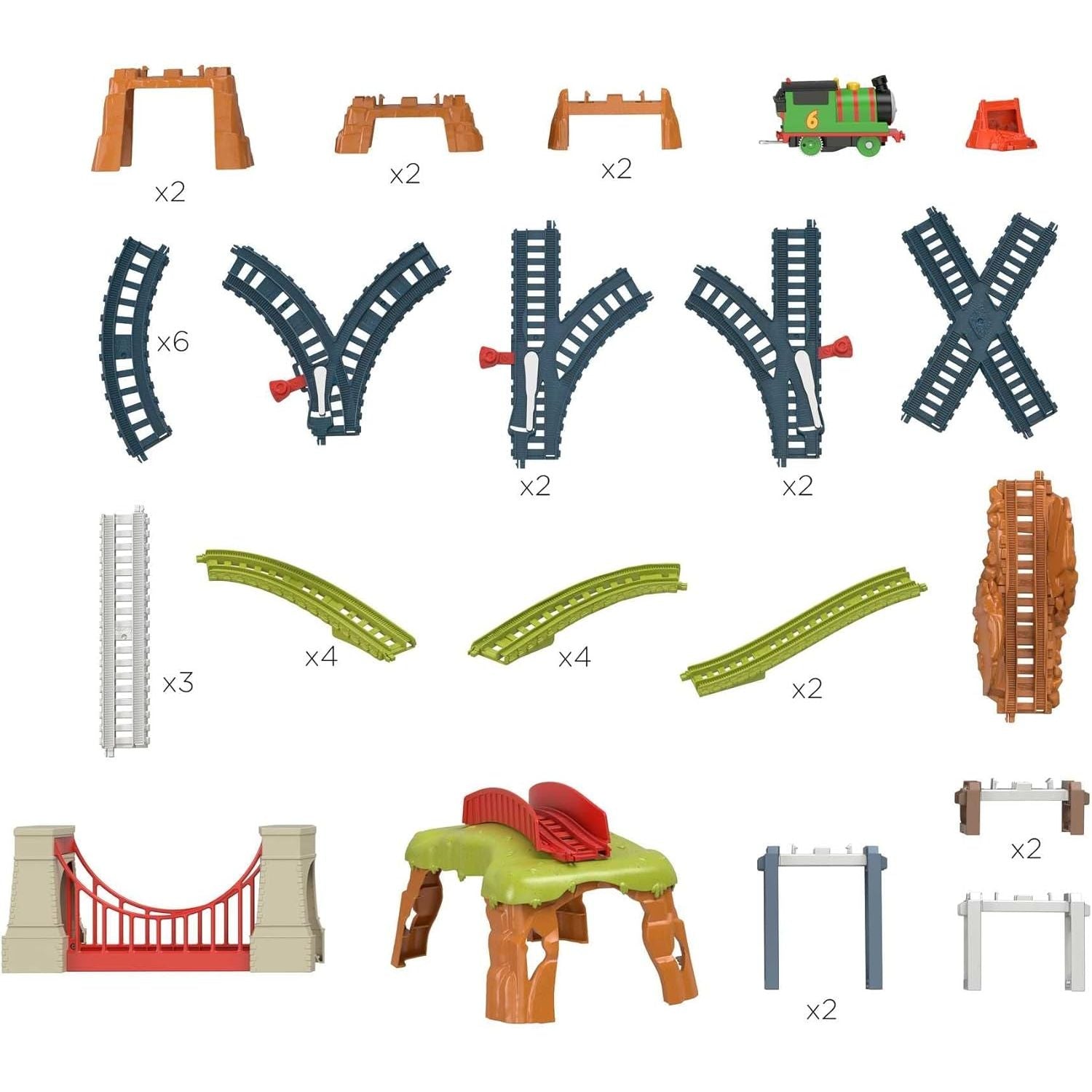 Thomas & Friends Percy 6-In-1 Playset