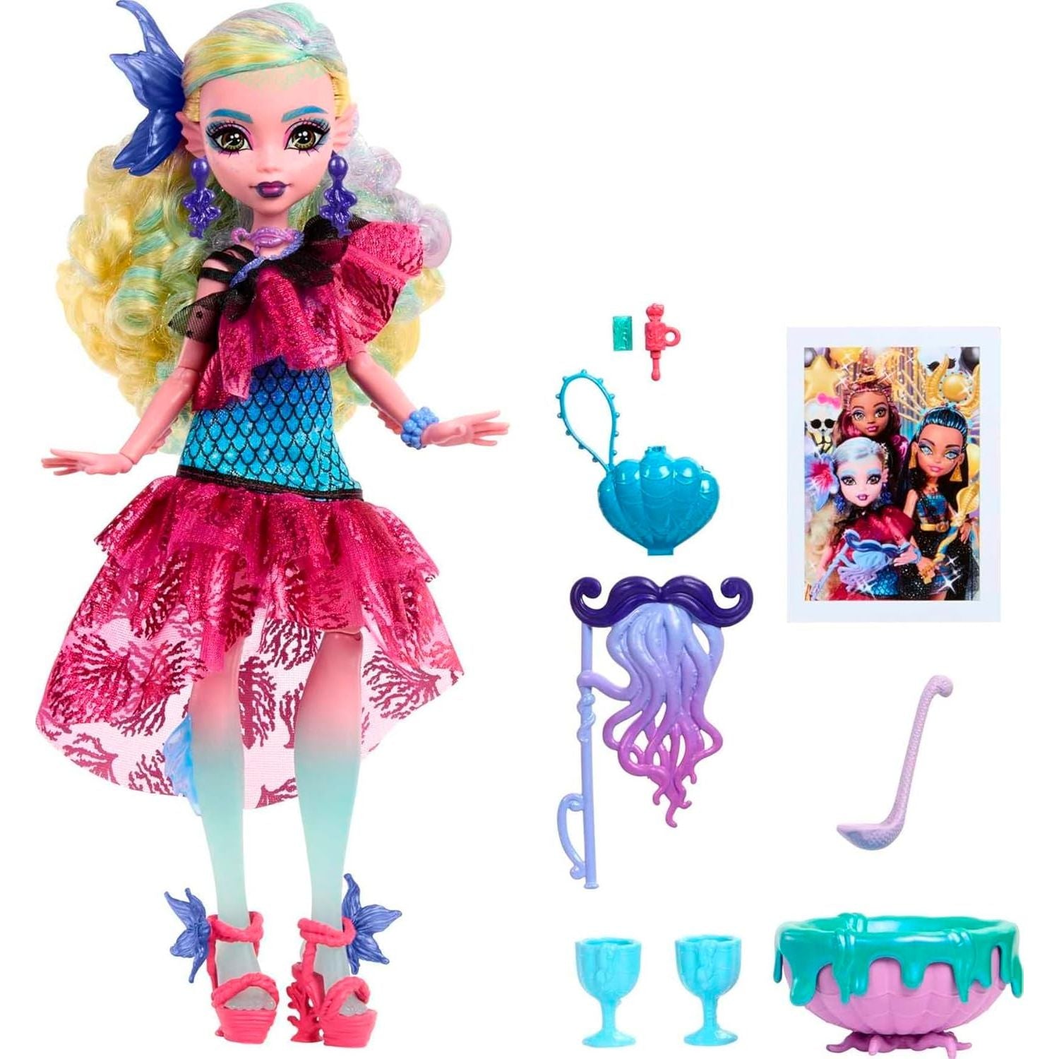 Monster High Monster Ball Lagoona Blue Fashion Doll