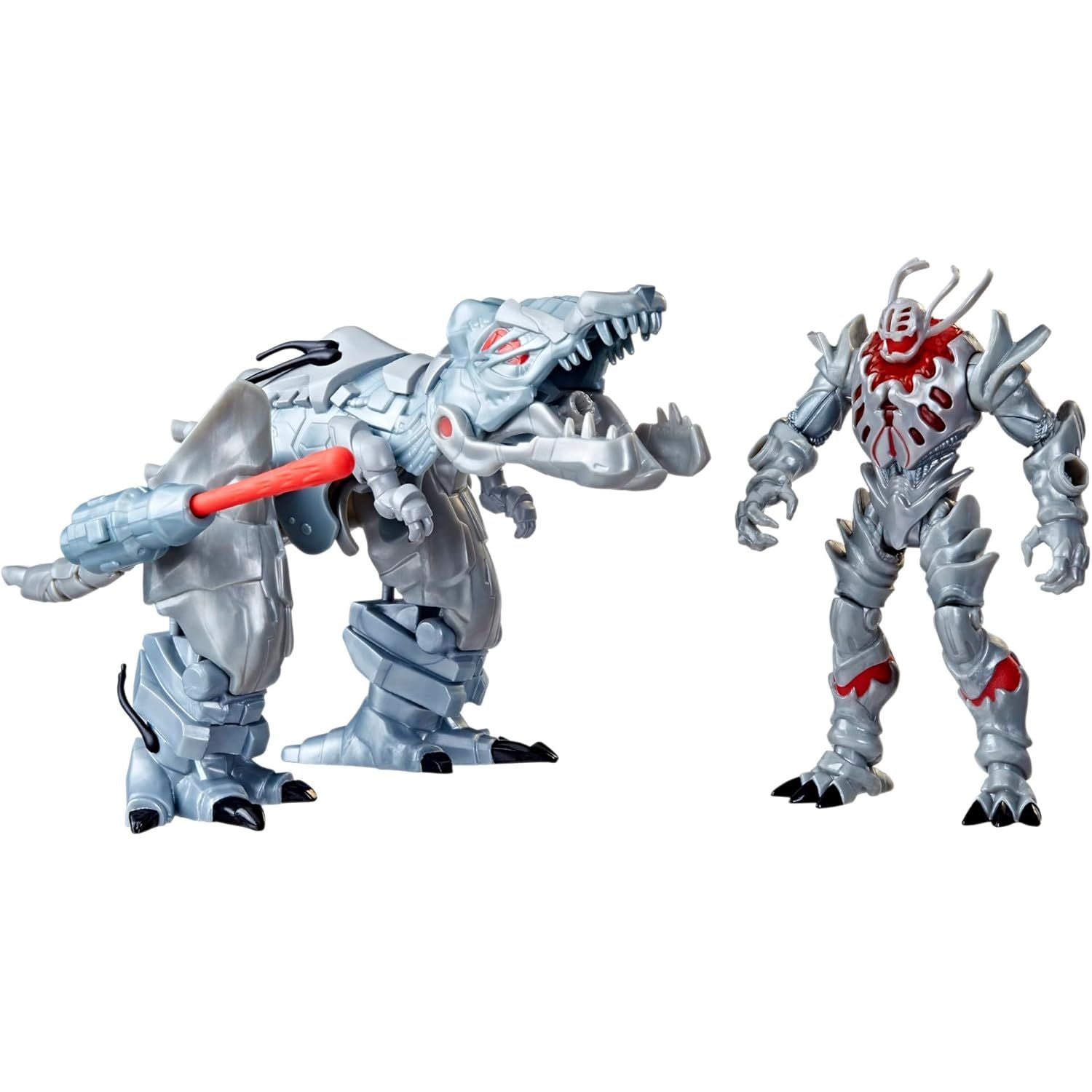 Marvel Mech Strike Mechasaurs Ultron Primeval (4.5”) with T-R3X Mechasaur Action Figures
