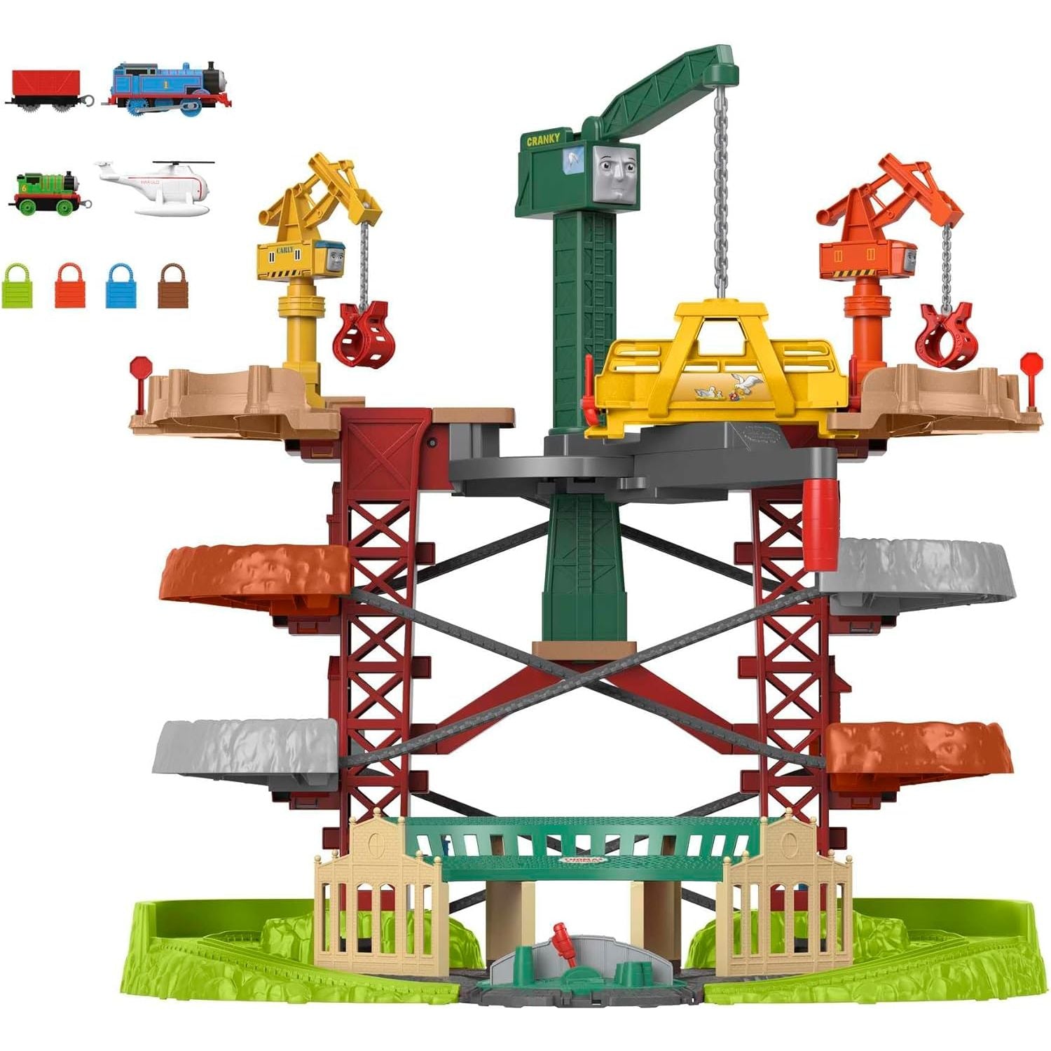 Thomas & Friends Track Set Trains & Cranes Super Tower Track Set
