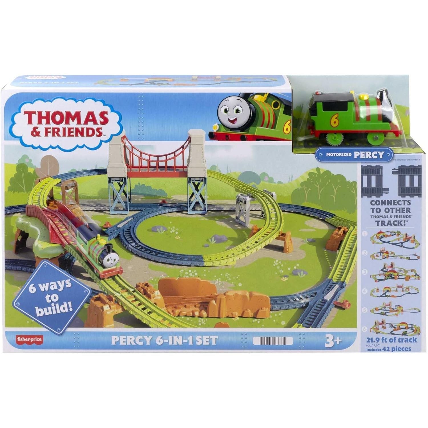 Thomas & Friends Percy 6-In-1 Playset