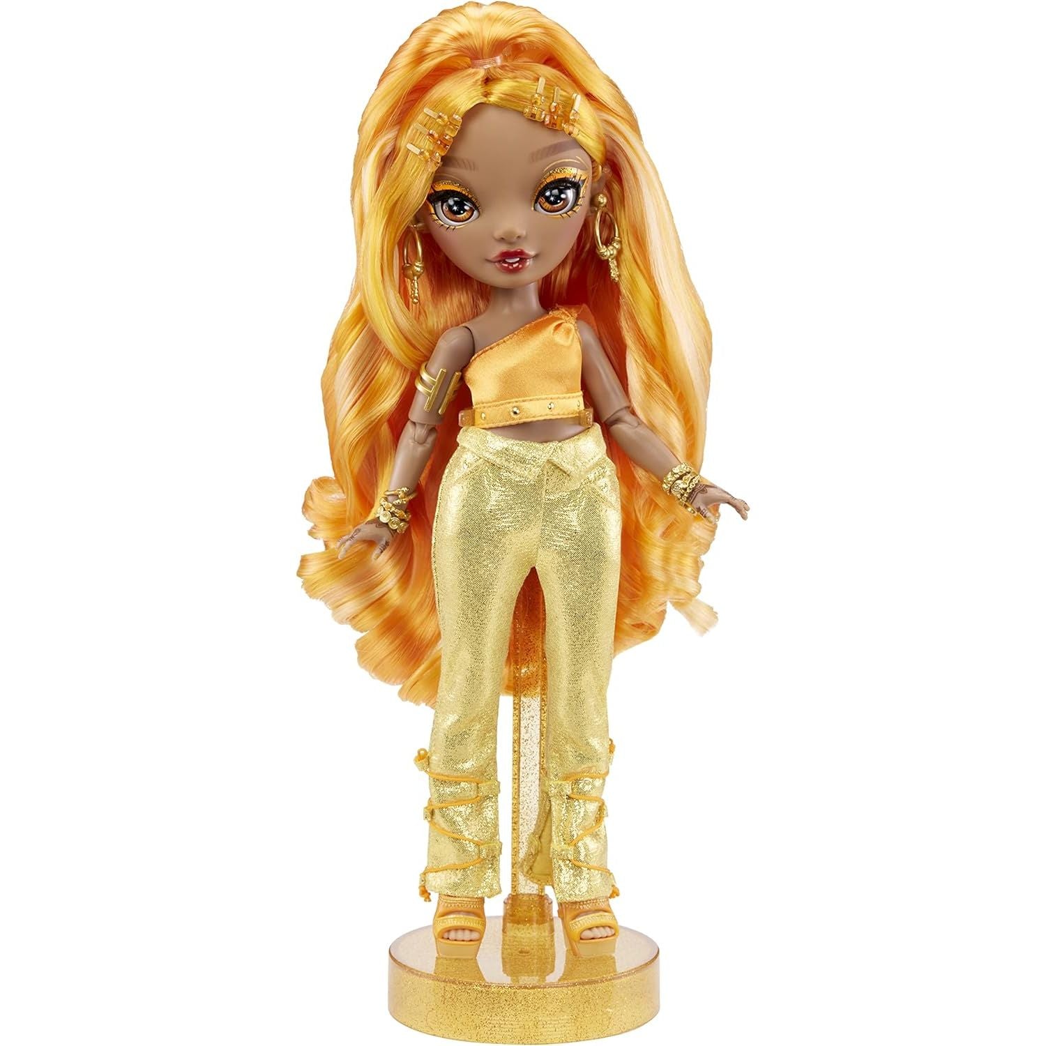 Rainbow High Meena Fleur Saffron Gold Fashion Doll