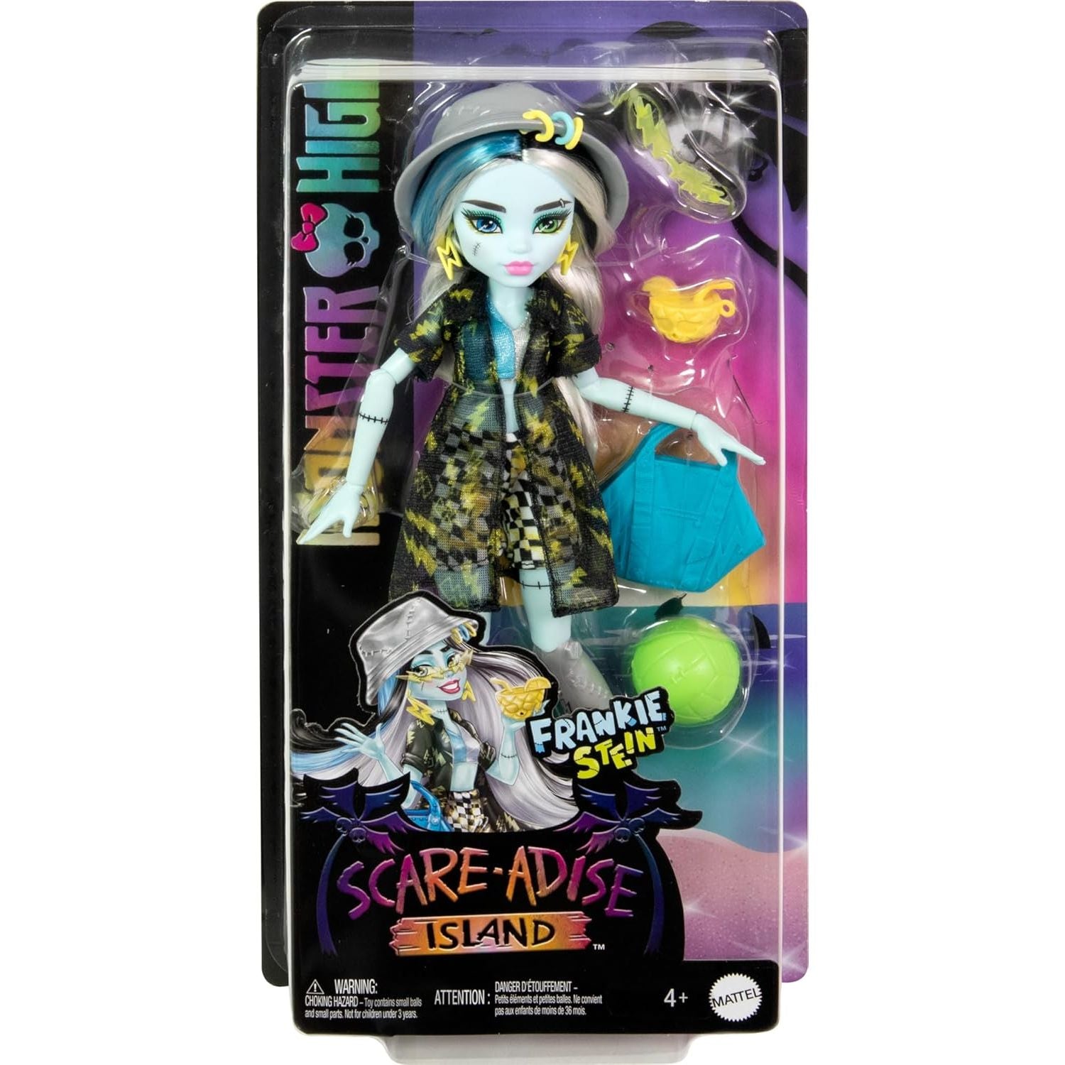 Monster High Scare-Adise Island Frankie Stein Fashion Doll