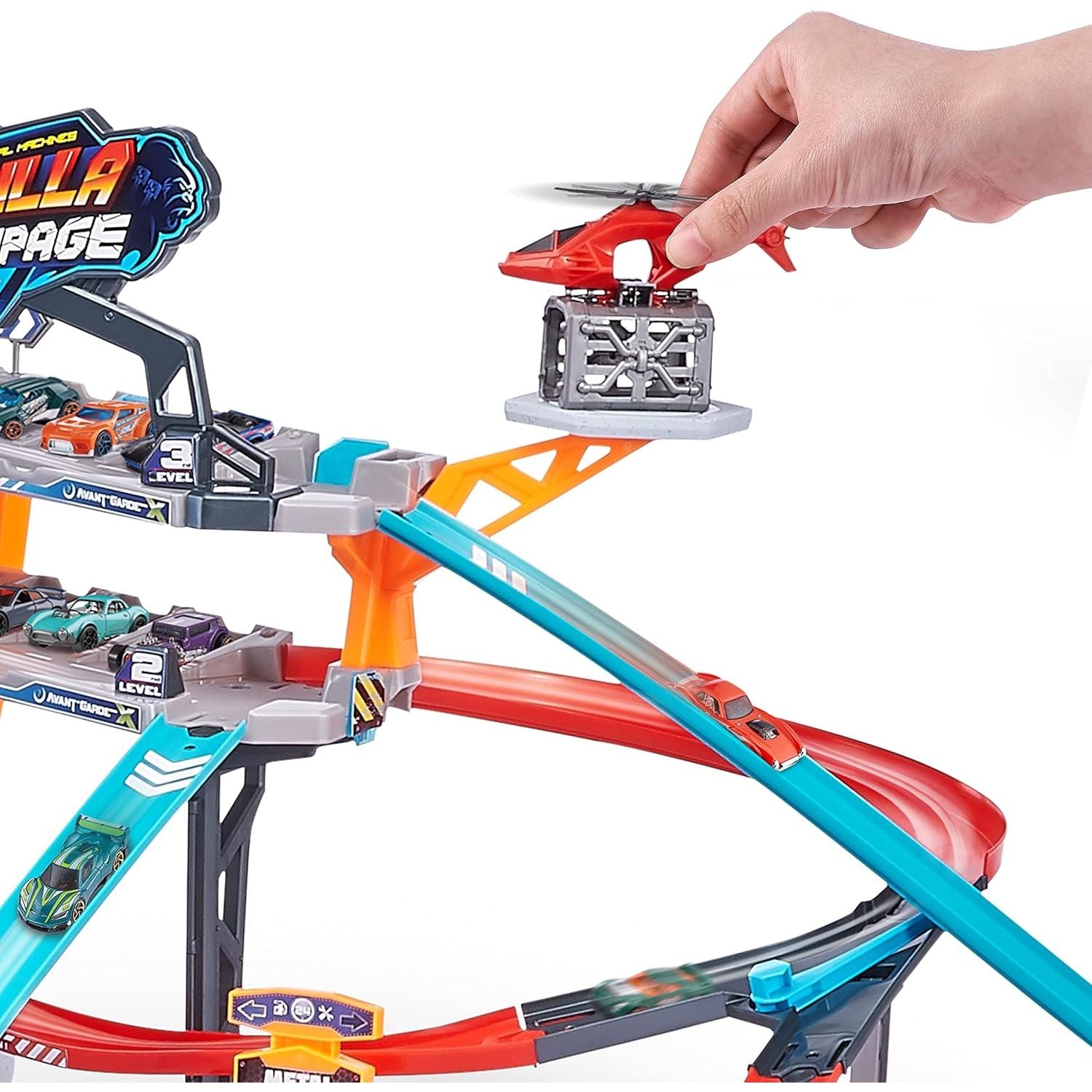 Zuru Metal Machines Gorilla Rampage Garage Playset