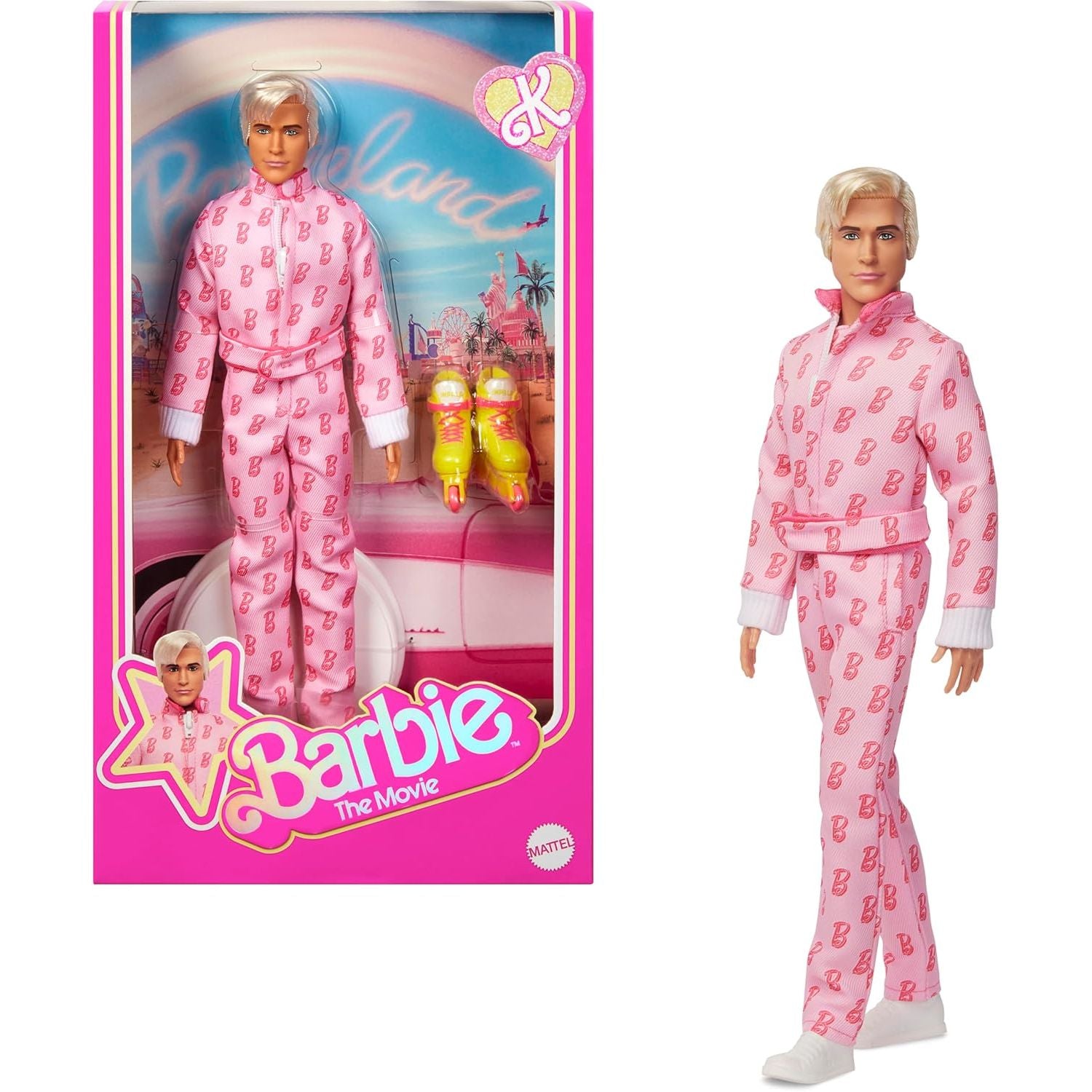 Barbie The Movie I’m Coming With You Pink Ken Doll