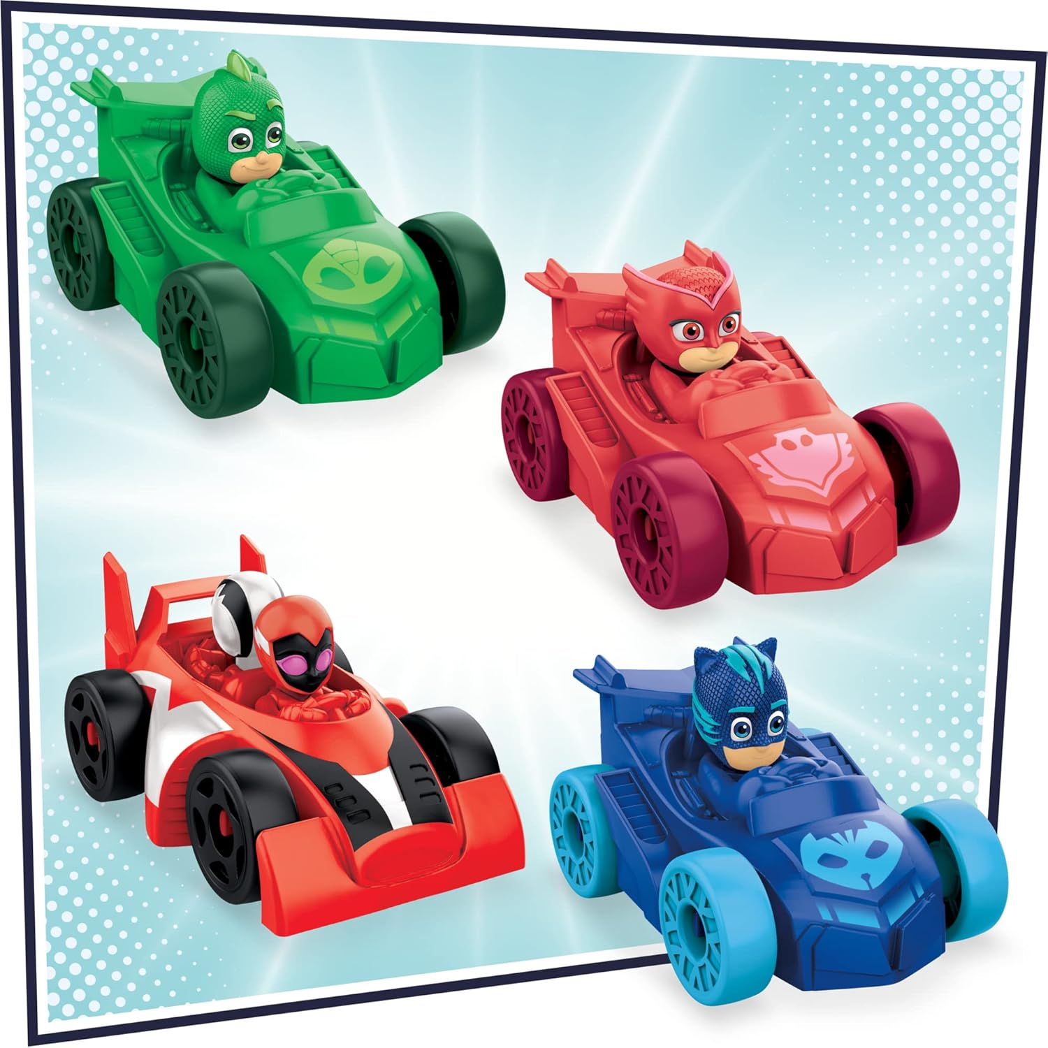 PJ Masks Animal Power Smash and Zoom Racetrack Playset