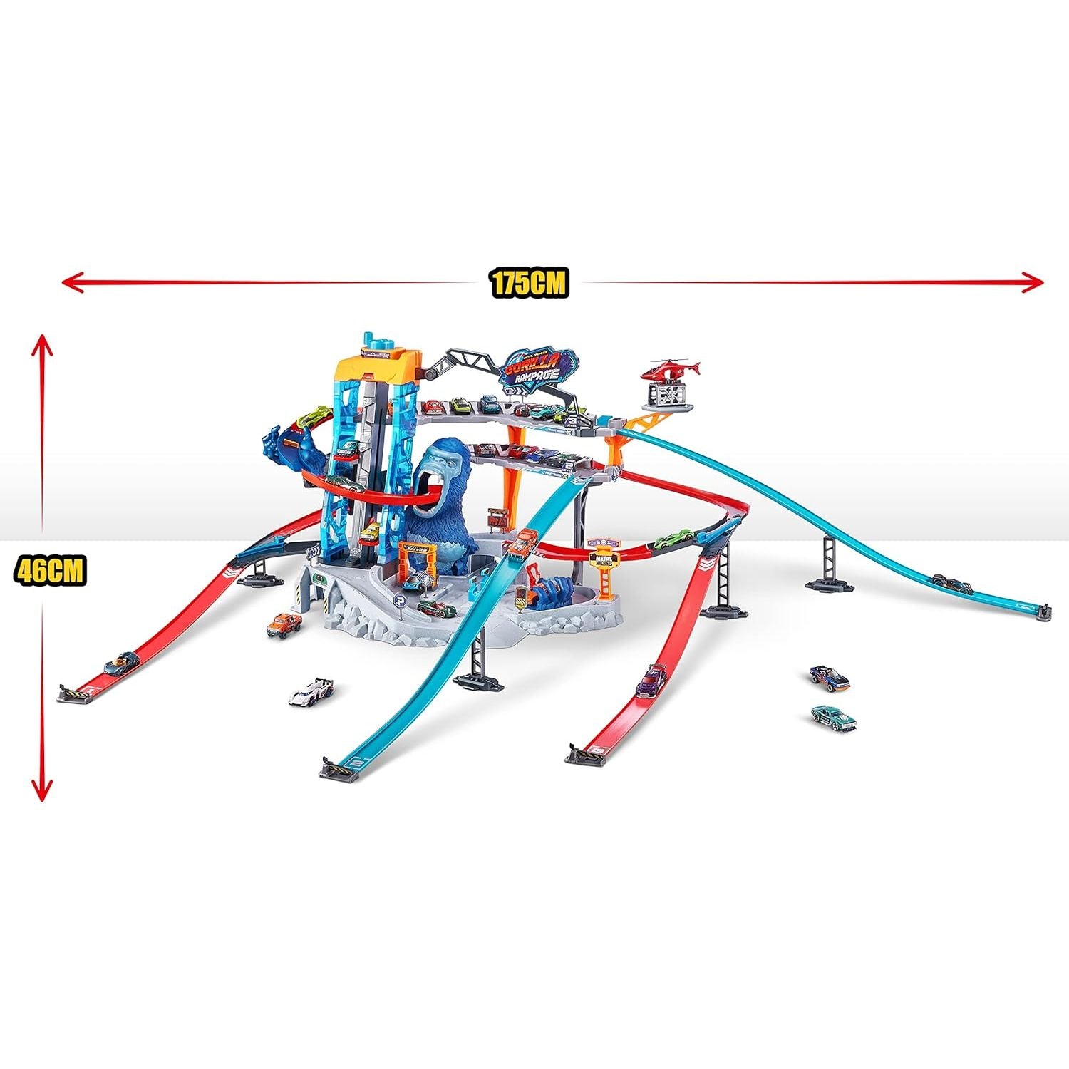Zuru Metal Machines Gorilla Rampage Garage Playset