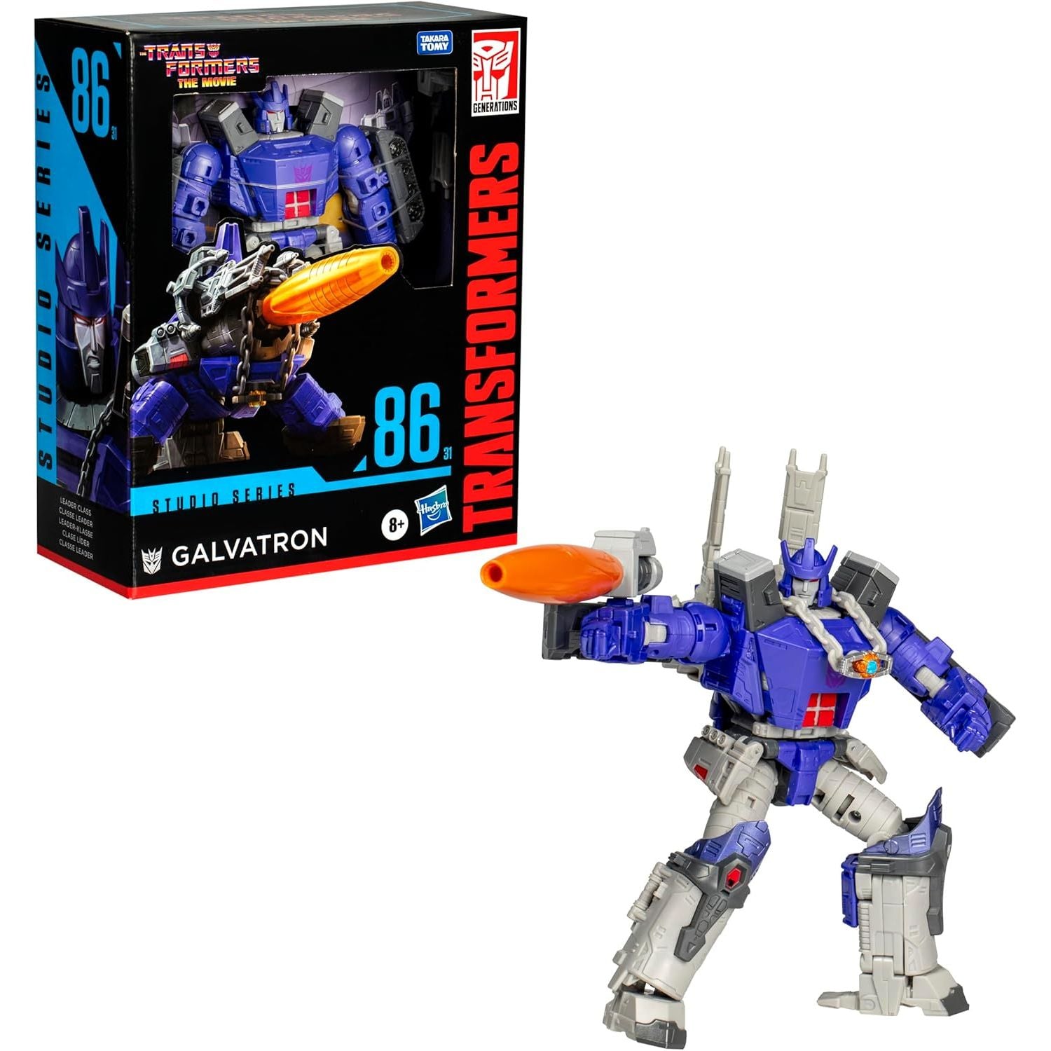 Transformers Studio Series Action Figure Transformers Movie Leader Galvatron 86-31