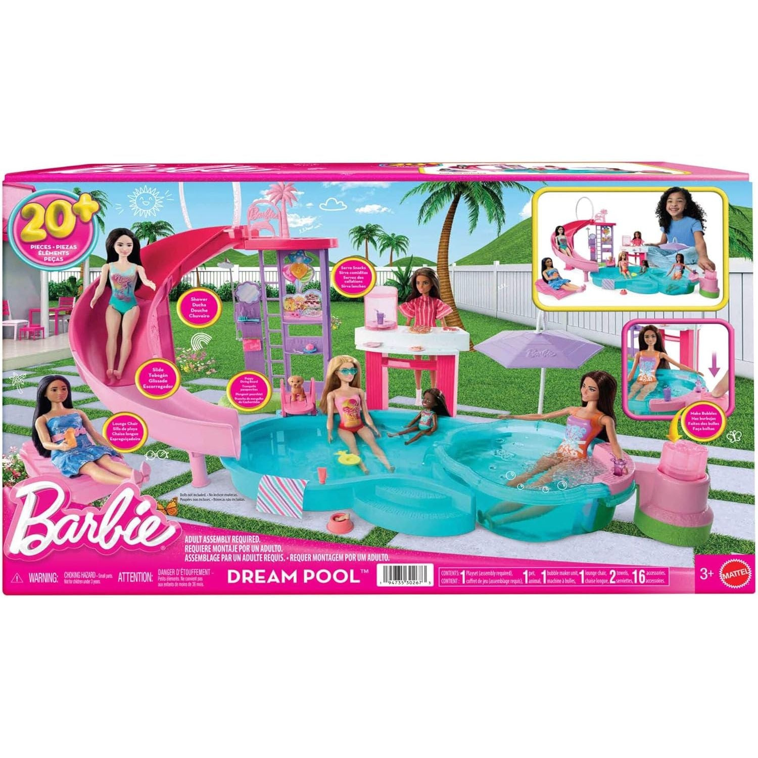Barbie Dream Pool Playset