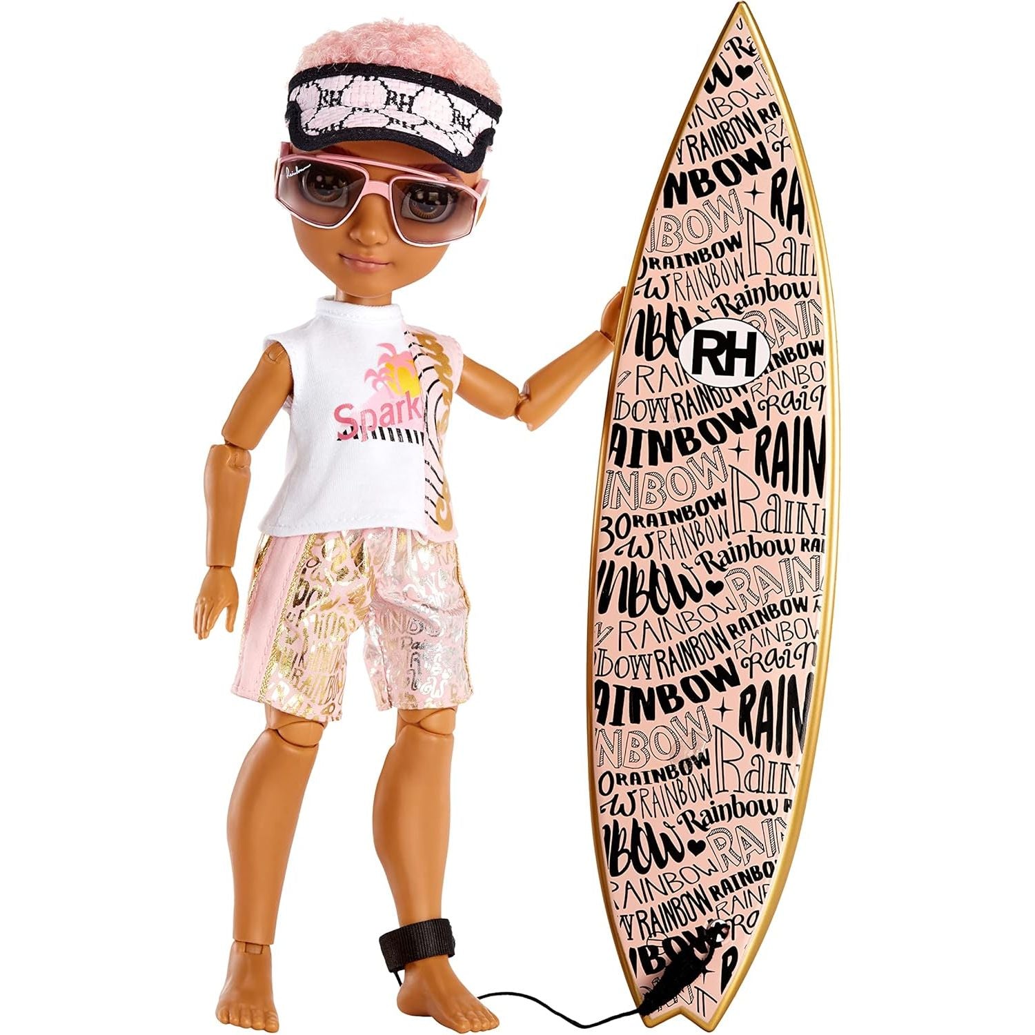 Rainbow High Pacific Coast Finn Rosado Fashion Doll
