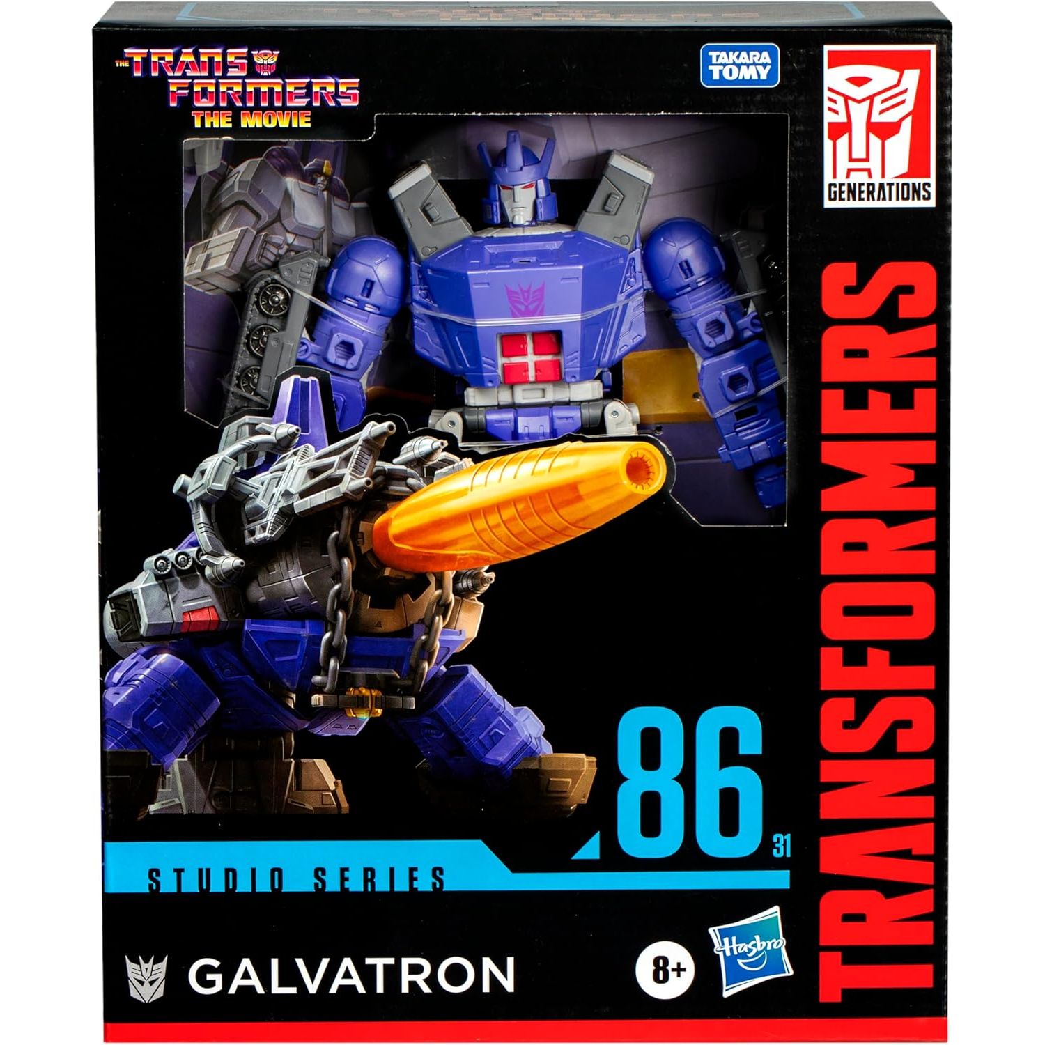 Transformers Studio Series Action Figure Transformers Movie Leader Galvatron 86-31